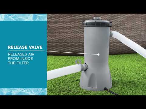 Cargar vídeo: Bomba de filtro Bestway para piscina elevada de 1000 galones