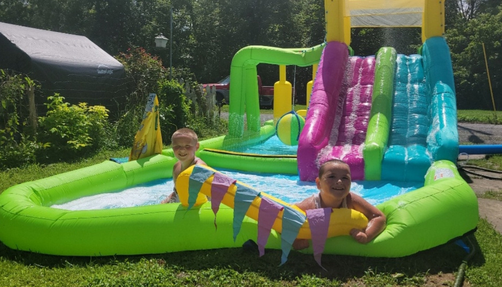 Paige Young Makes “the Best Memories” With Her Boys Thanks to Bestway