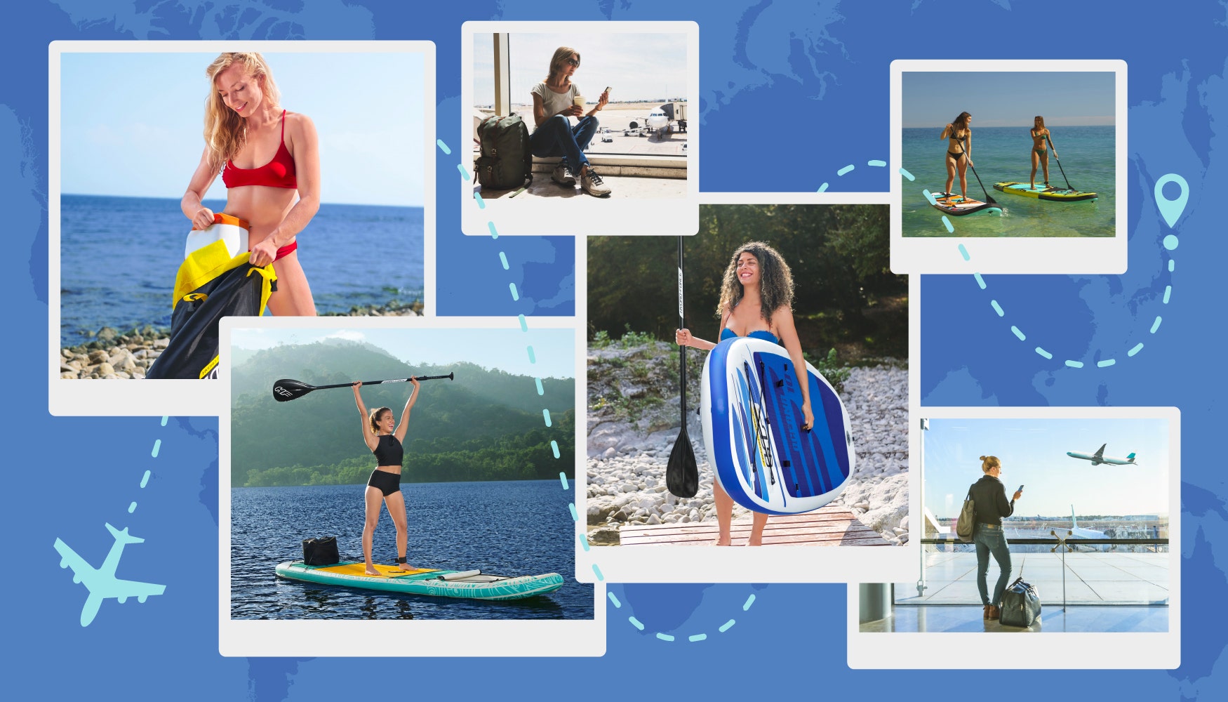 How to Bring Your Stand-Up Paddleboard on an Airplane