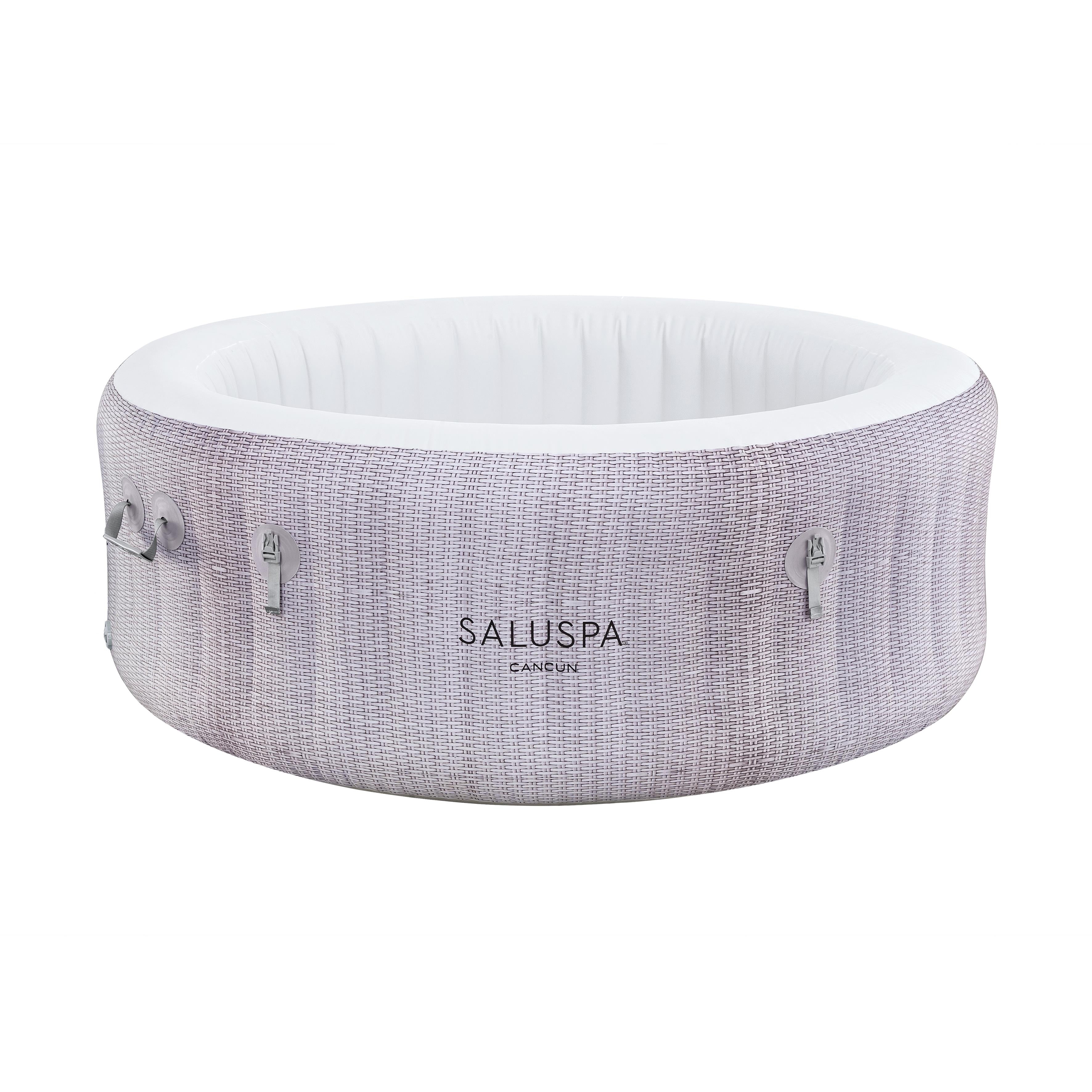 Revêtement de rechange pour spa à jets d'air écoénergétique SaluSpa Cancun, couleur osier gris