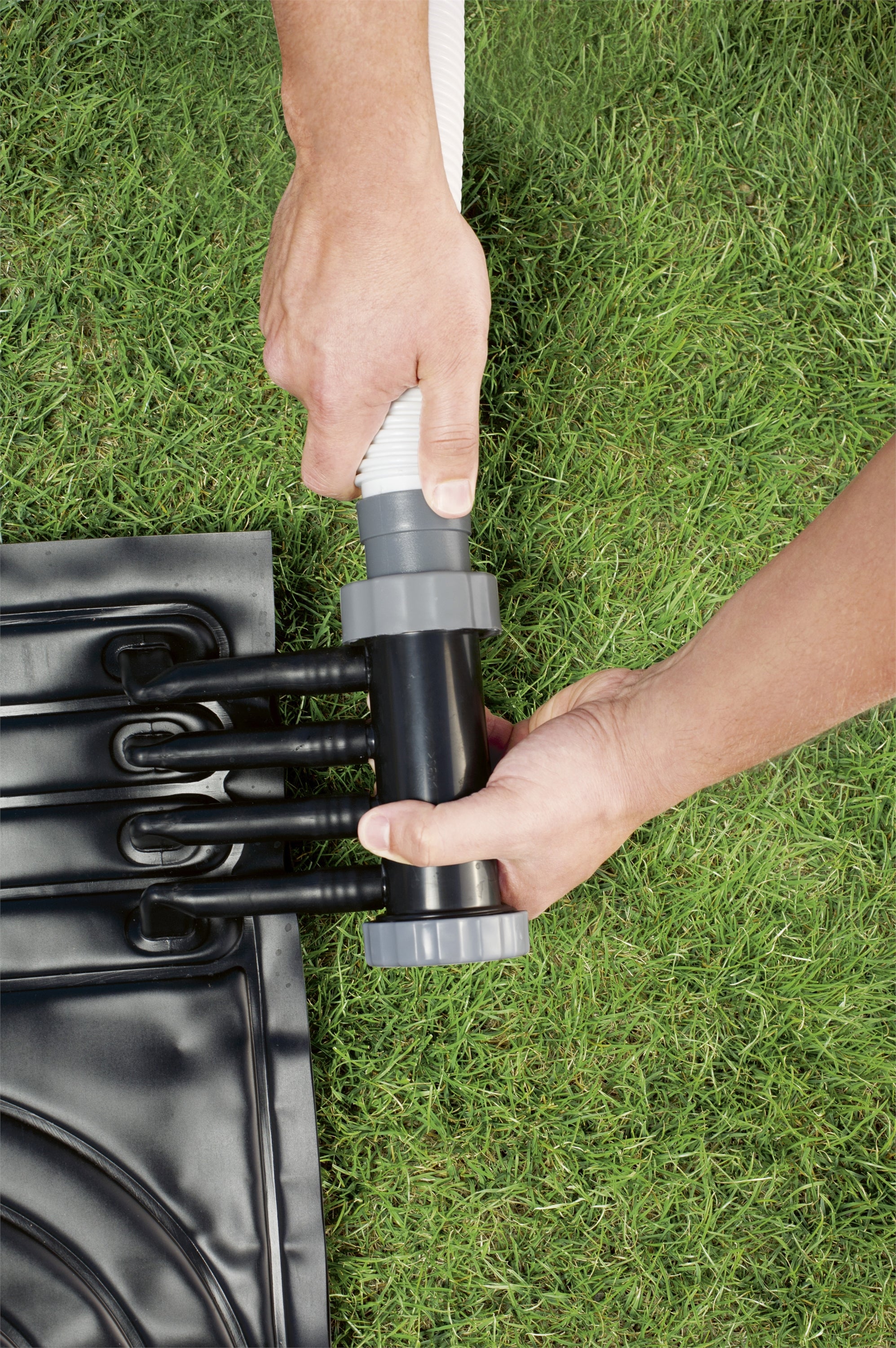 Tapis chauffant solaire rectangulaire Flowclear 43'' x 67'' pour piscines hors sol