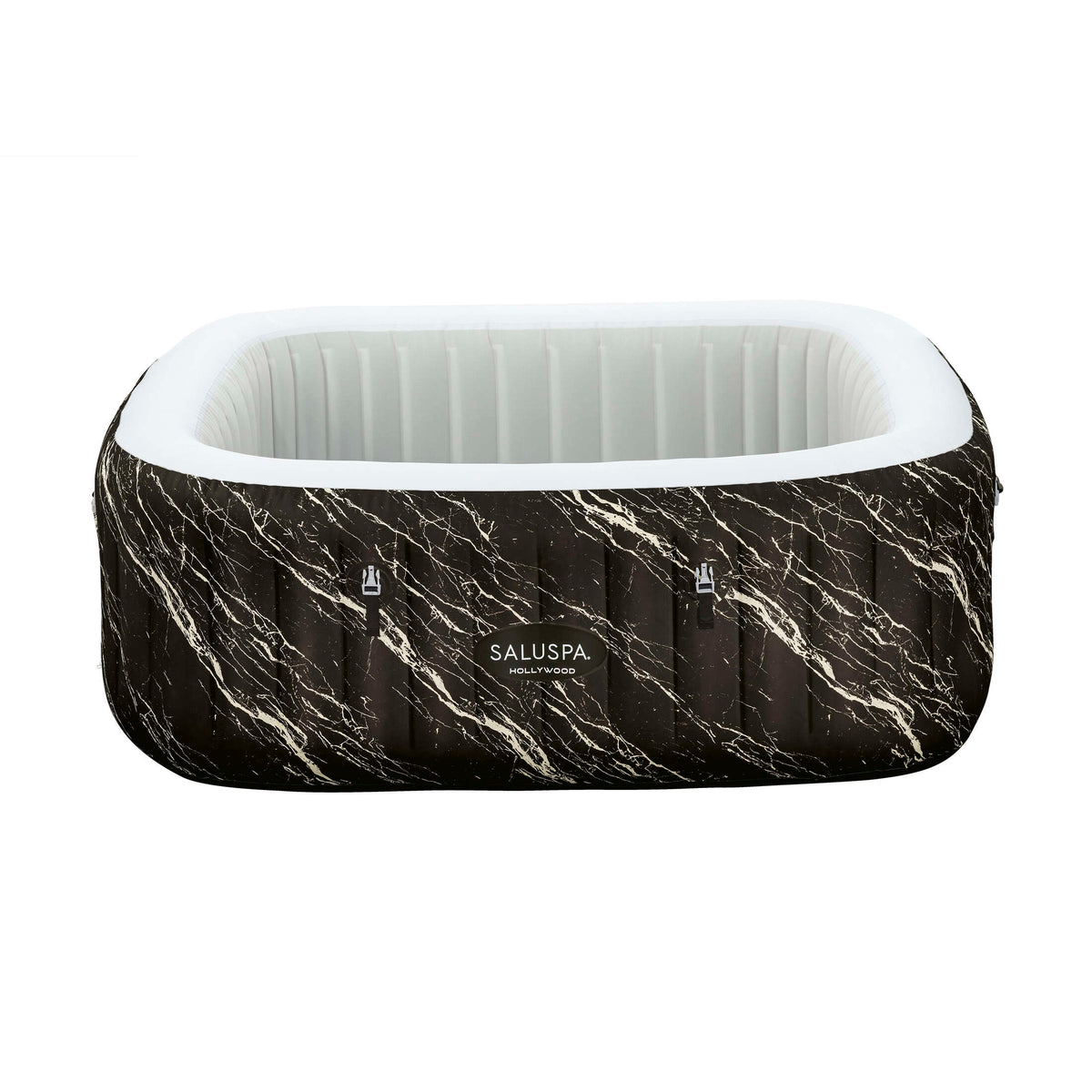 SaluSpa 71" x 71" x 26" Hollywood AirJet Hot Tub Liner Replacement, Black Semi-Transparent