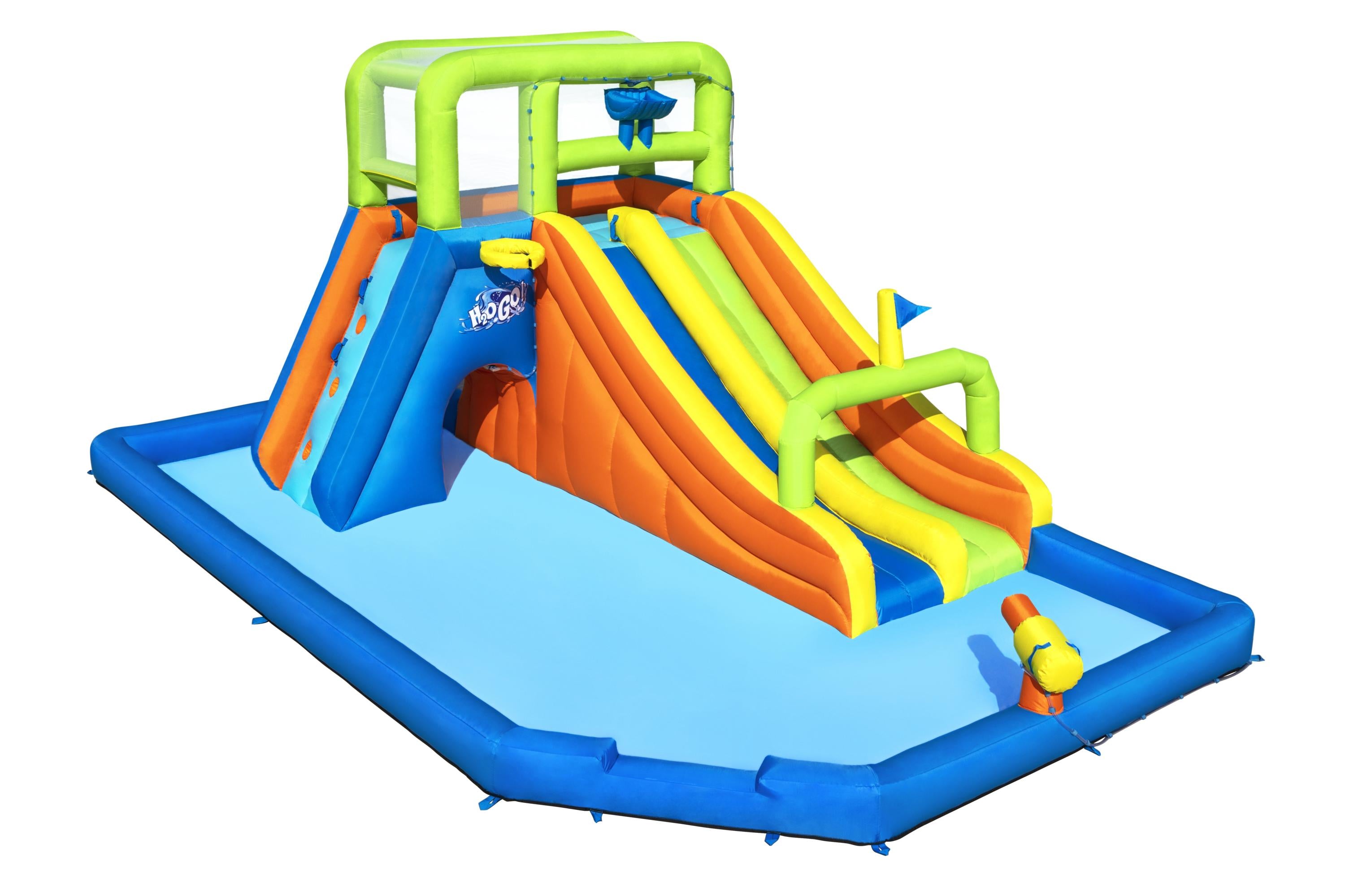 H2OGO! Wild Tide Kids Inflatable Water Park 19’ 8”