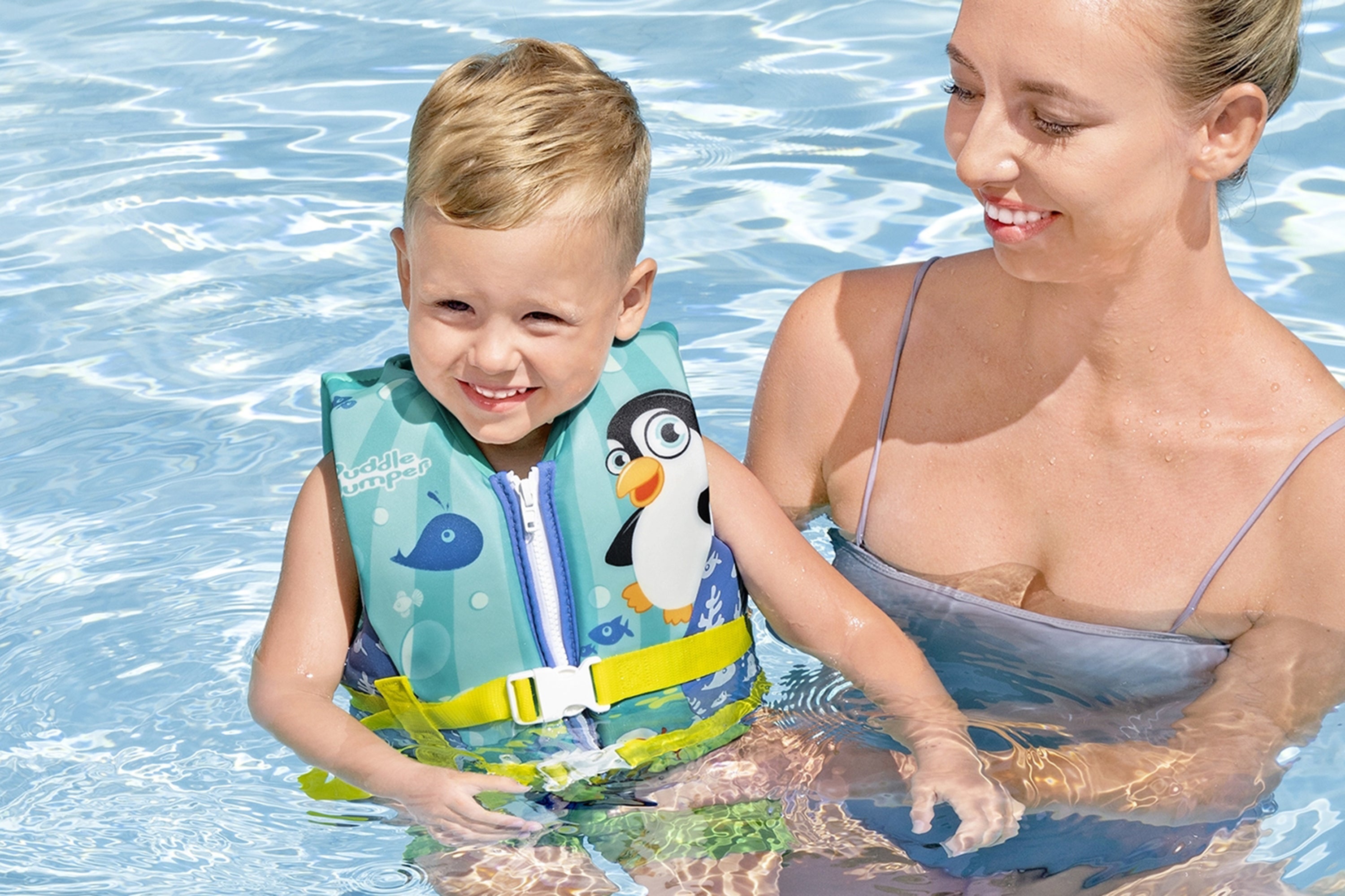 Gilet de sauvetage imperméable en tissu Puddle Jumper pour enfants