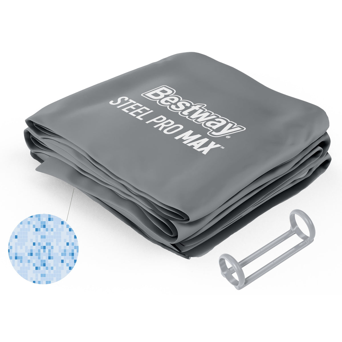 18' x 9' x 48"/5.49m x 2.74m x 1.22m Oval Pool Liner with kit