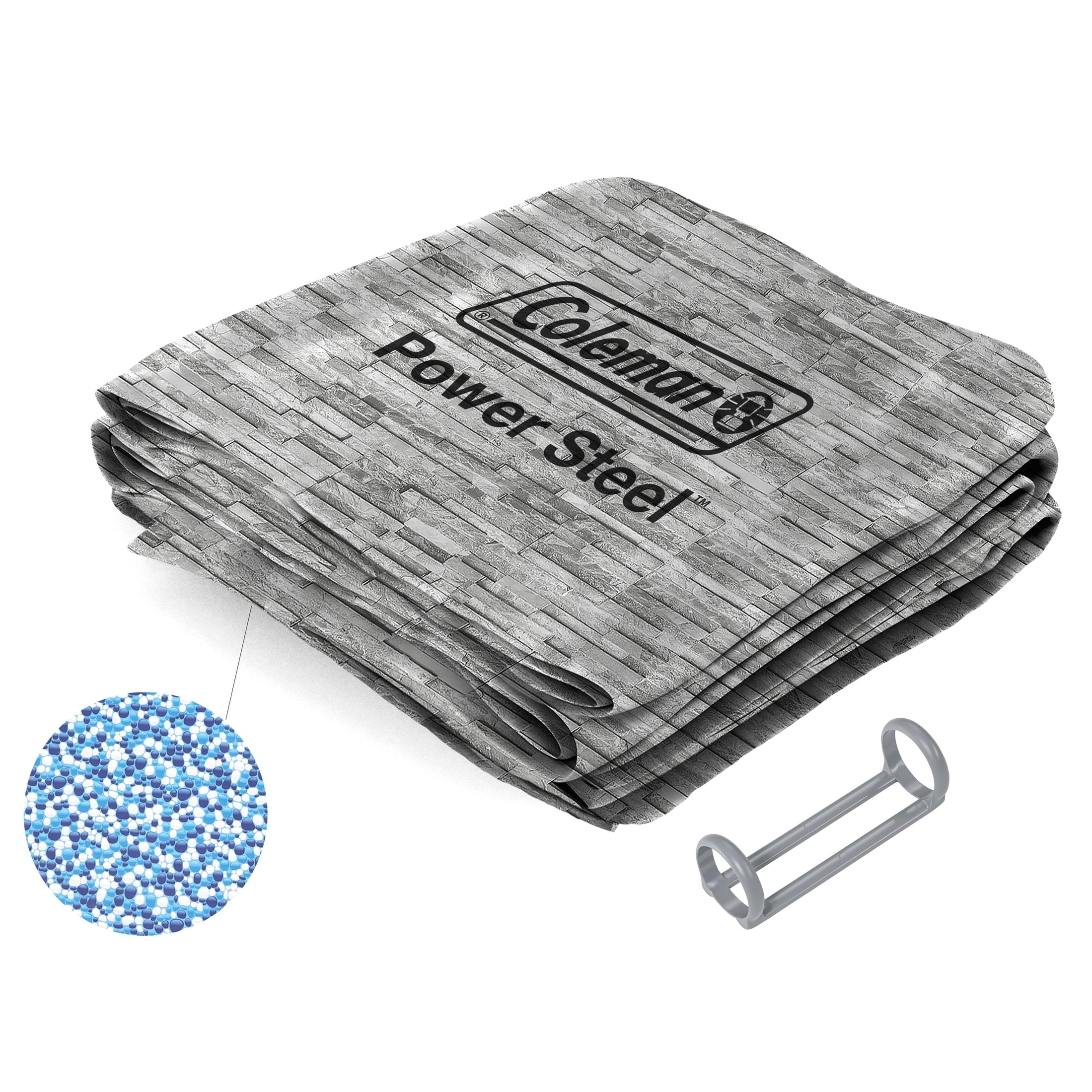 Coleman Power Steel 16' x 10' 42" Oval Above Ground Pool Liner Replacement, Gray