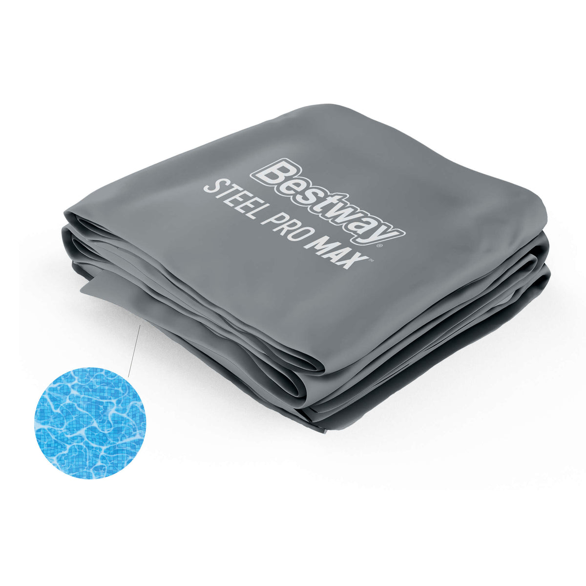 13'3" x 6'7" x 39.5"/4.04m x 2.01m x 1.00m Rectangular Pool Liner
