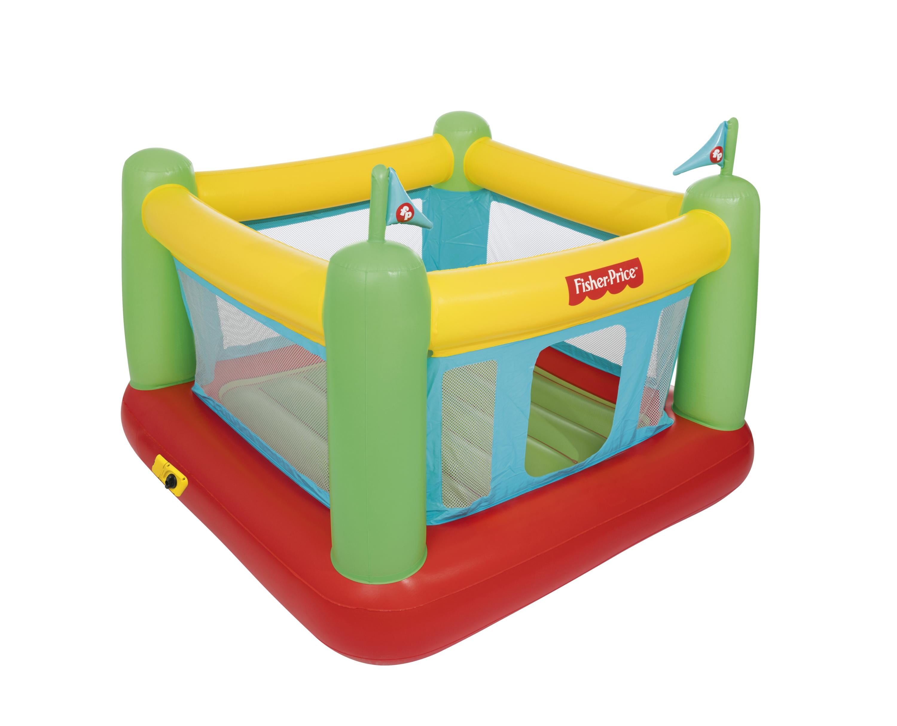 Fisher-Price Bouncesational Bouncer with Built-in Pump, Ages 3+