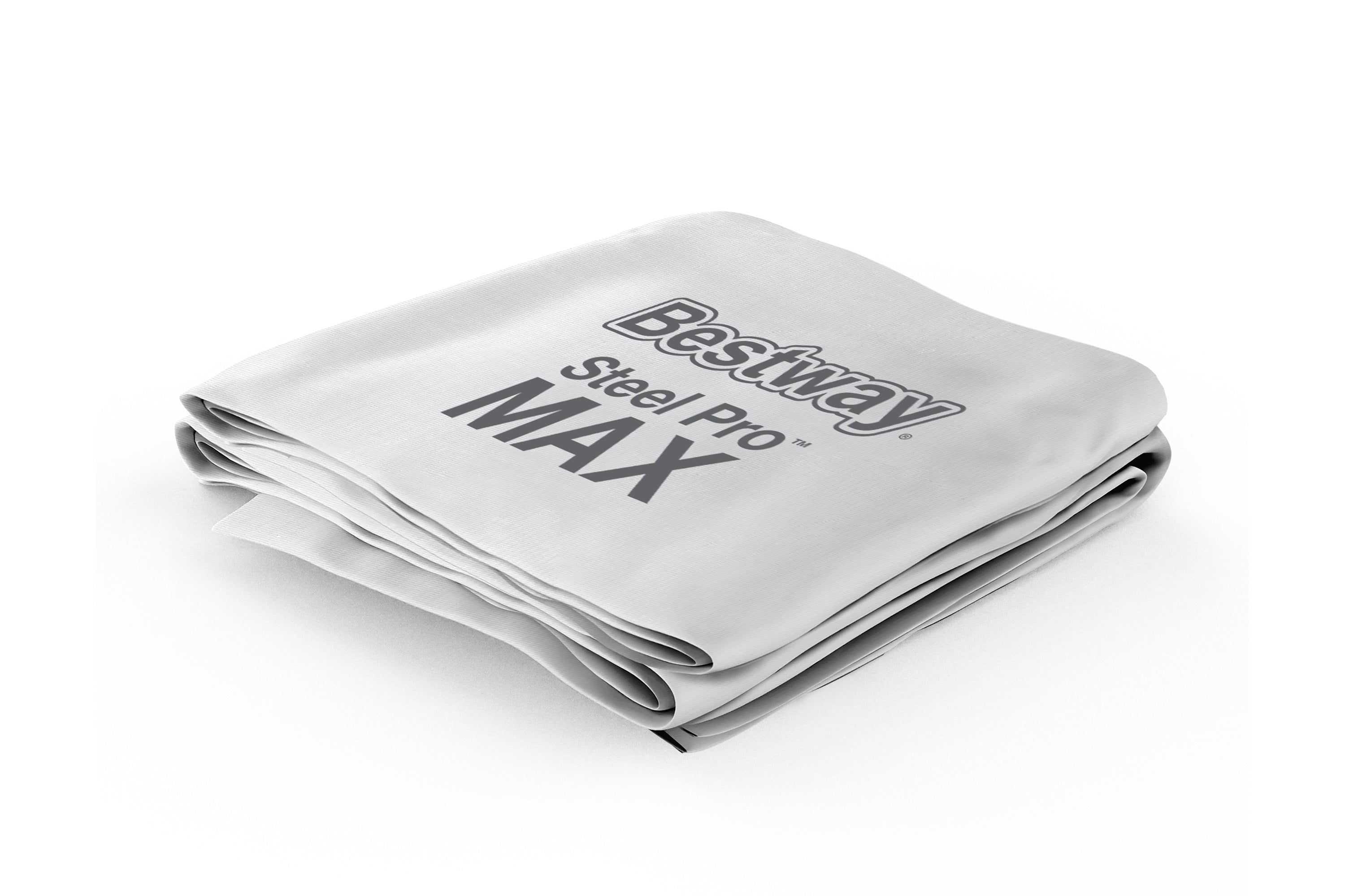 Steel Pro MAX 13' x 30" Round Above Ground Pool Liner Replacement, Light Gray