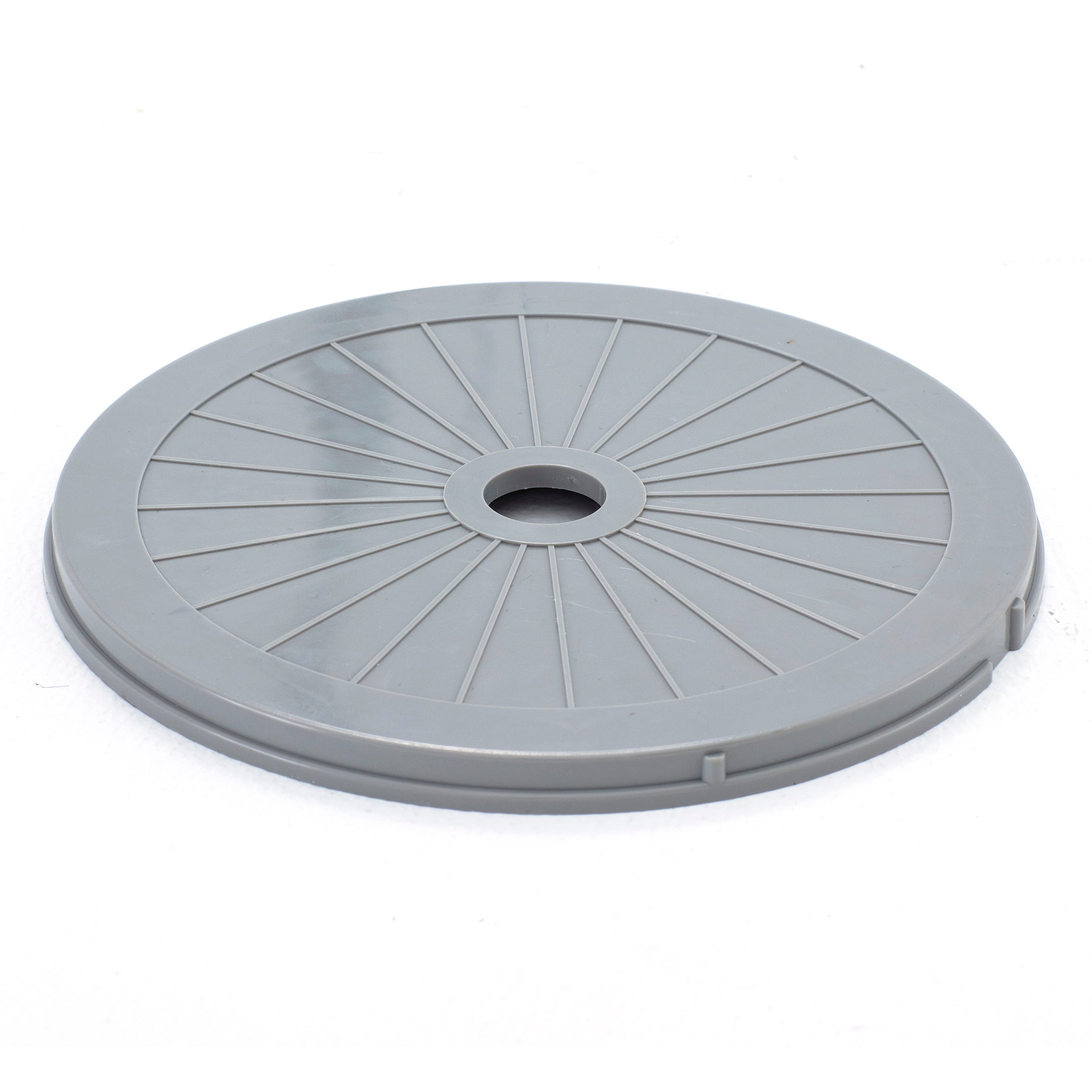Couvercle de skimmer de piscine hors sol pour le remplacement de la pompe de filtration, gris