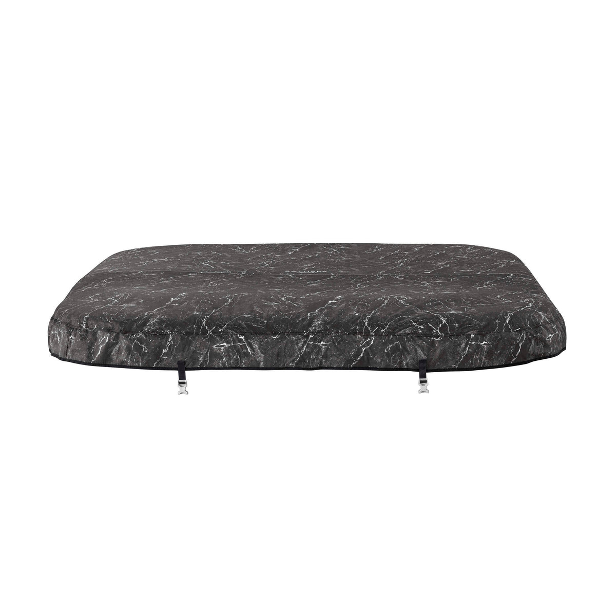 SaluSpa 79" x 79" x 28" Hermosa AirJet EnergySense Hot Tub Top Cover Replacement, Black Marble