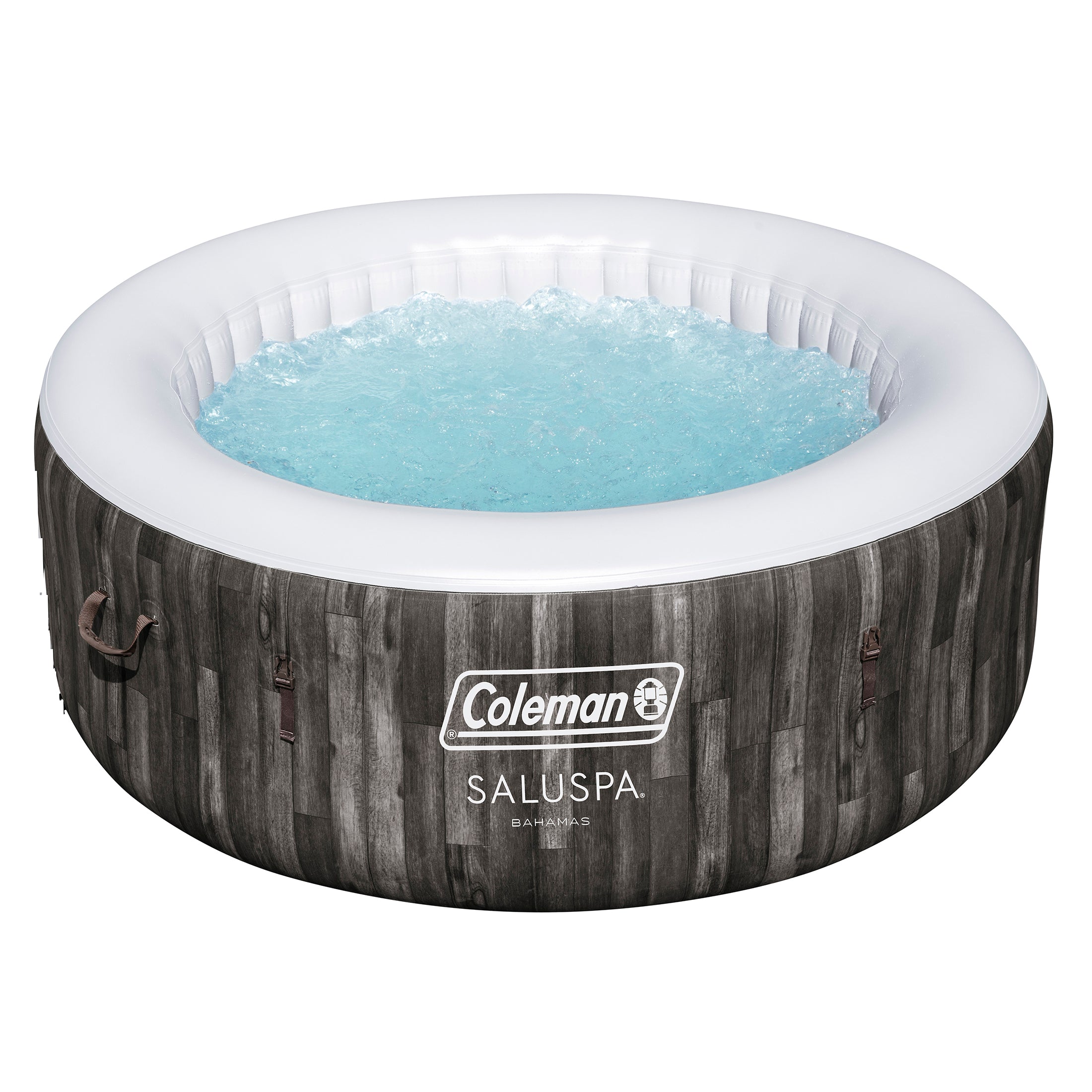 Coleman SaluSpa Bahamas AirJet Hot Tub Liner Replacement, Gray Wood