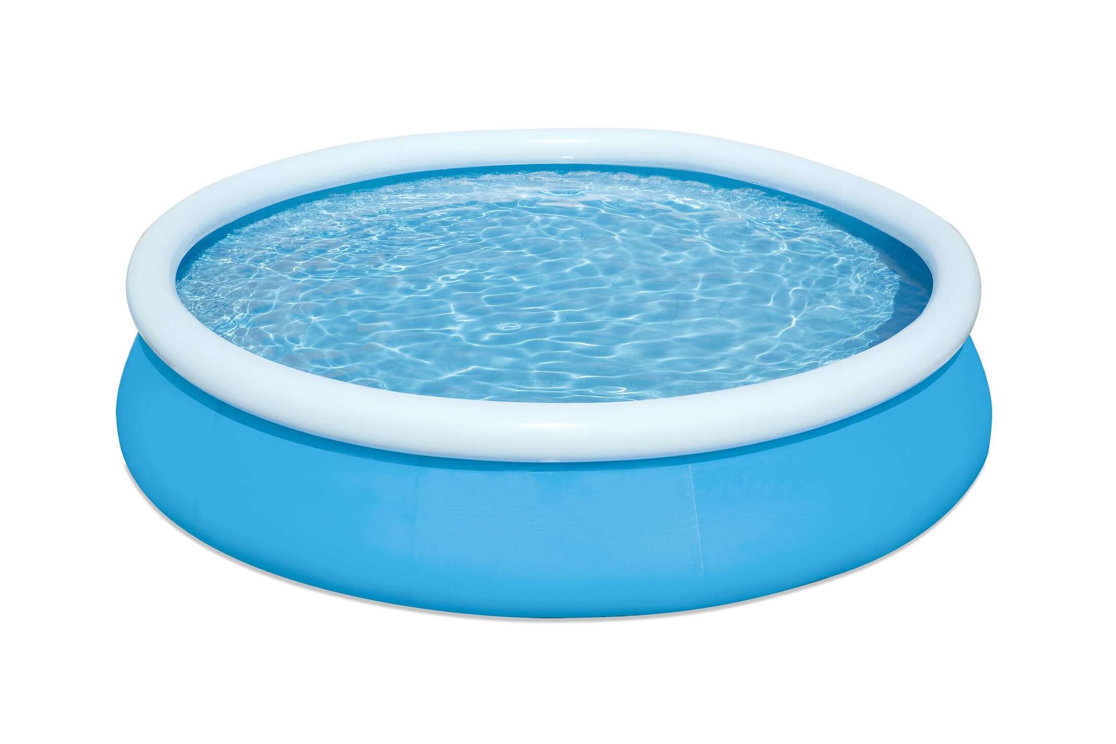 Fast Set 12' x 30" Round Above Ground Pool Liner Replacement, Blue
