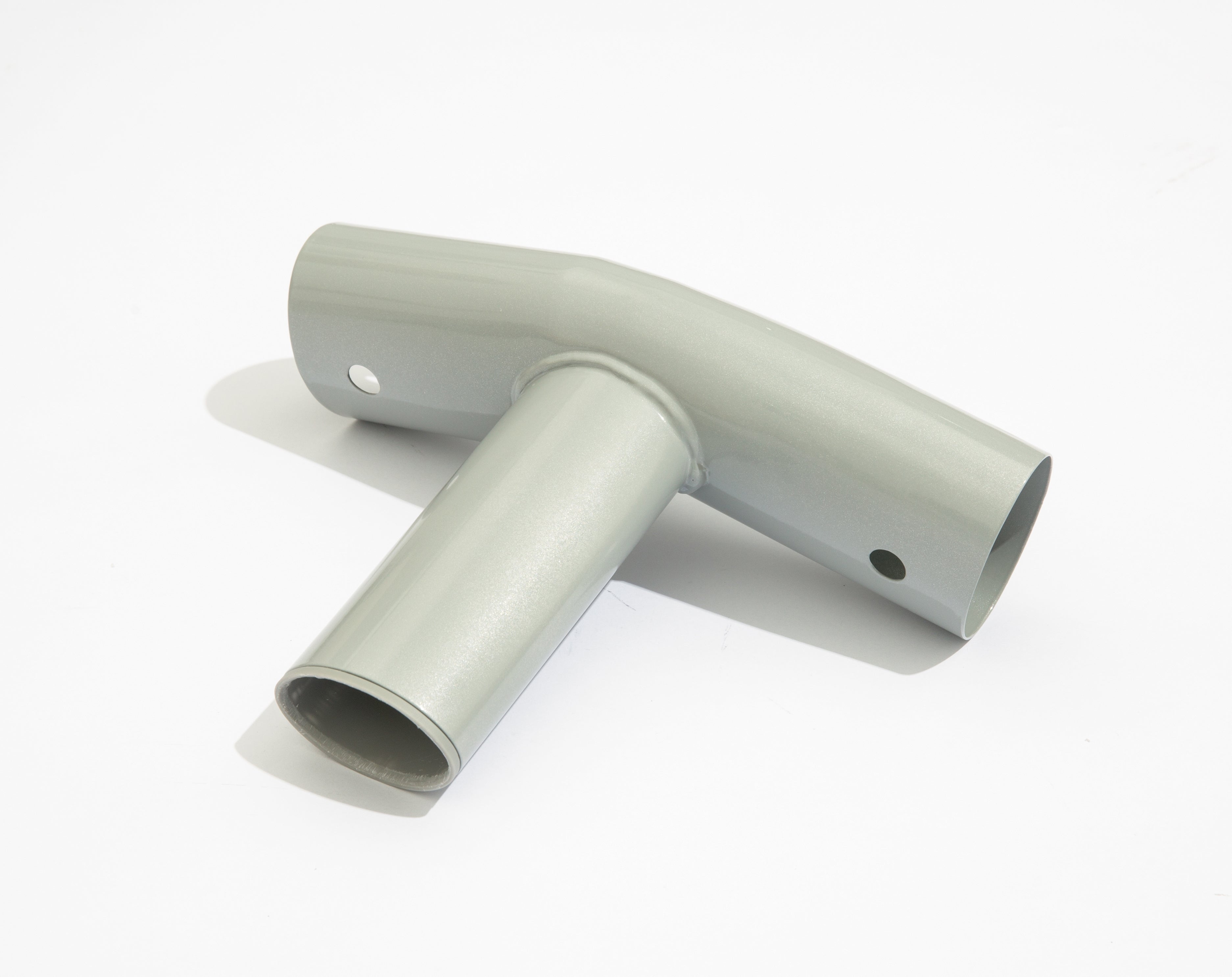 Reemplazo de conector en T para piscina elevada redonda Power Steel de 4,8 m x 122 cm, gris claro