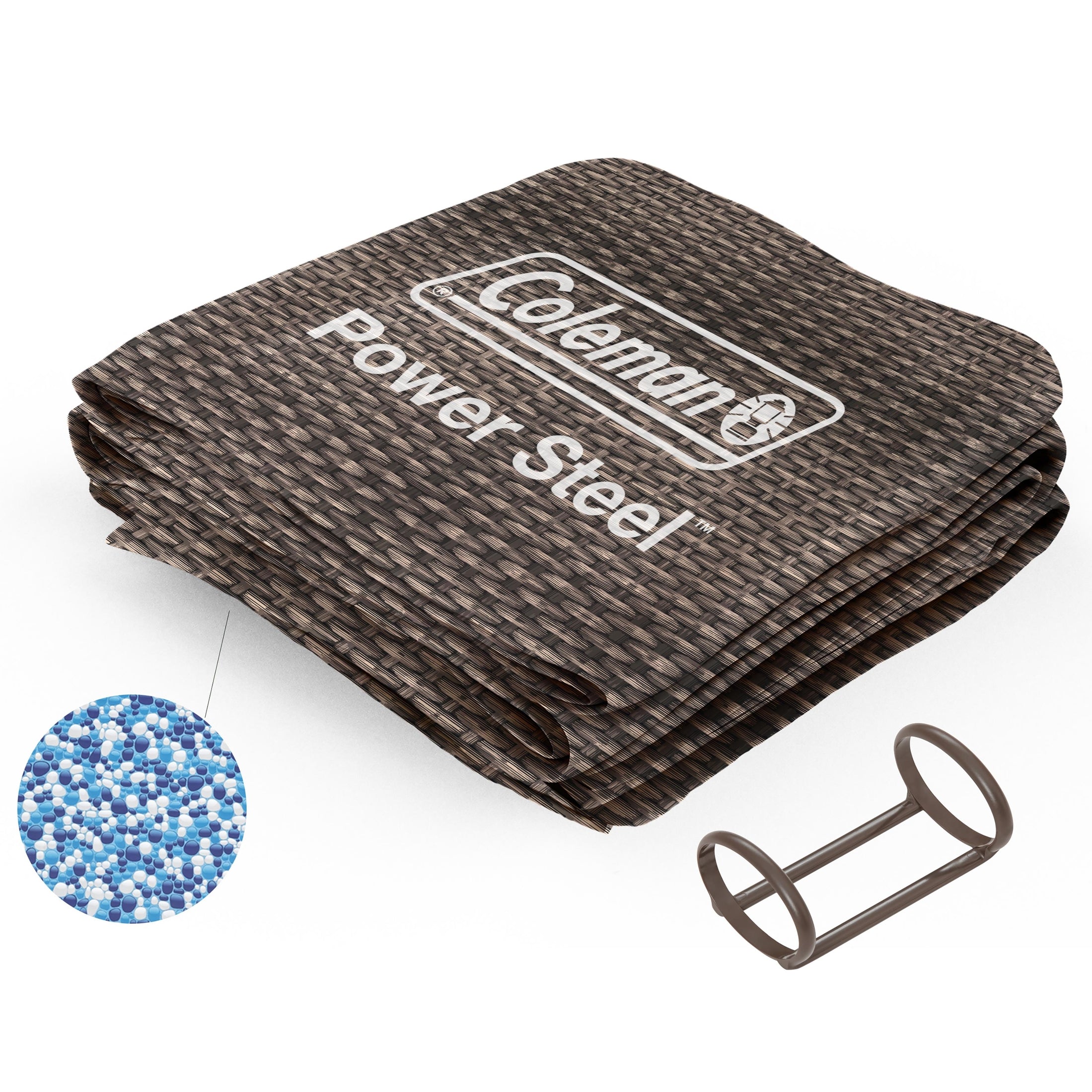Coleman Power Steel 18' x 48" Round Above Ground Pool Liner Replacement, Brown