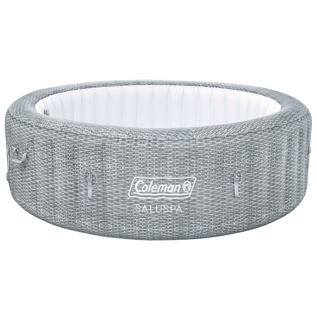 Coleman SaluSpa 85″ x 28″ Sicily MaxHold EnergySense Hot Tub Liner Replacement, Gray