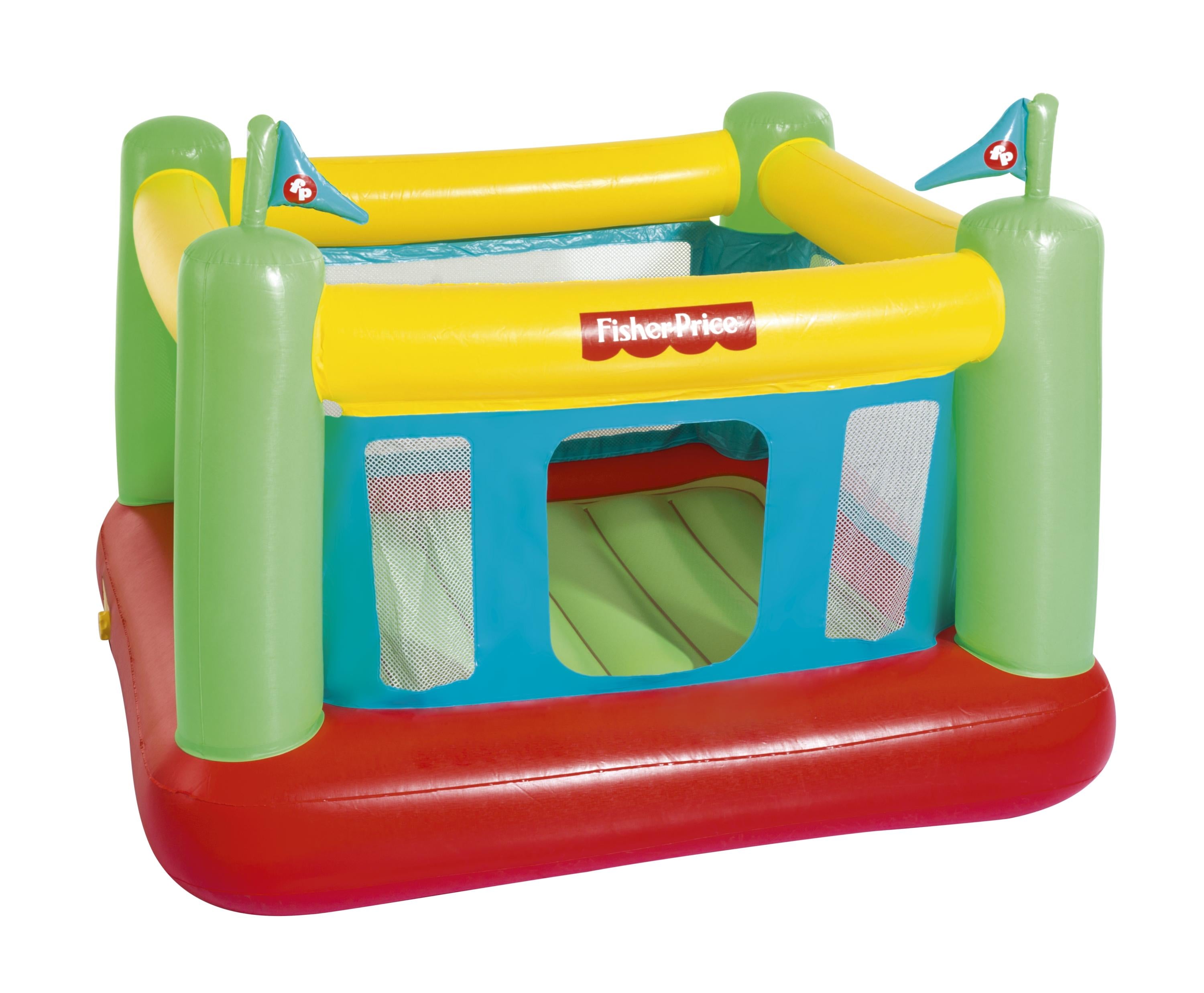 Fisher-Price Bouncesational Bouncer with Built-in Pump, Ages 3+
