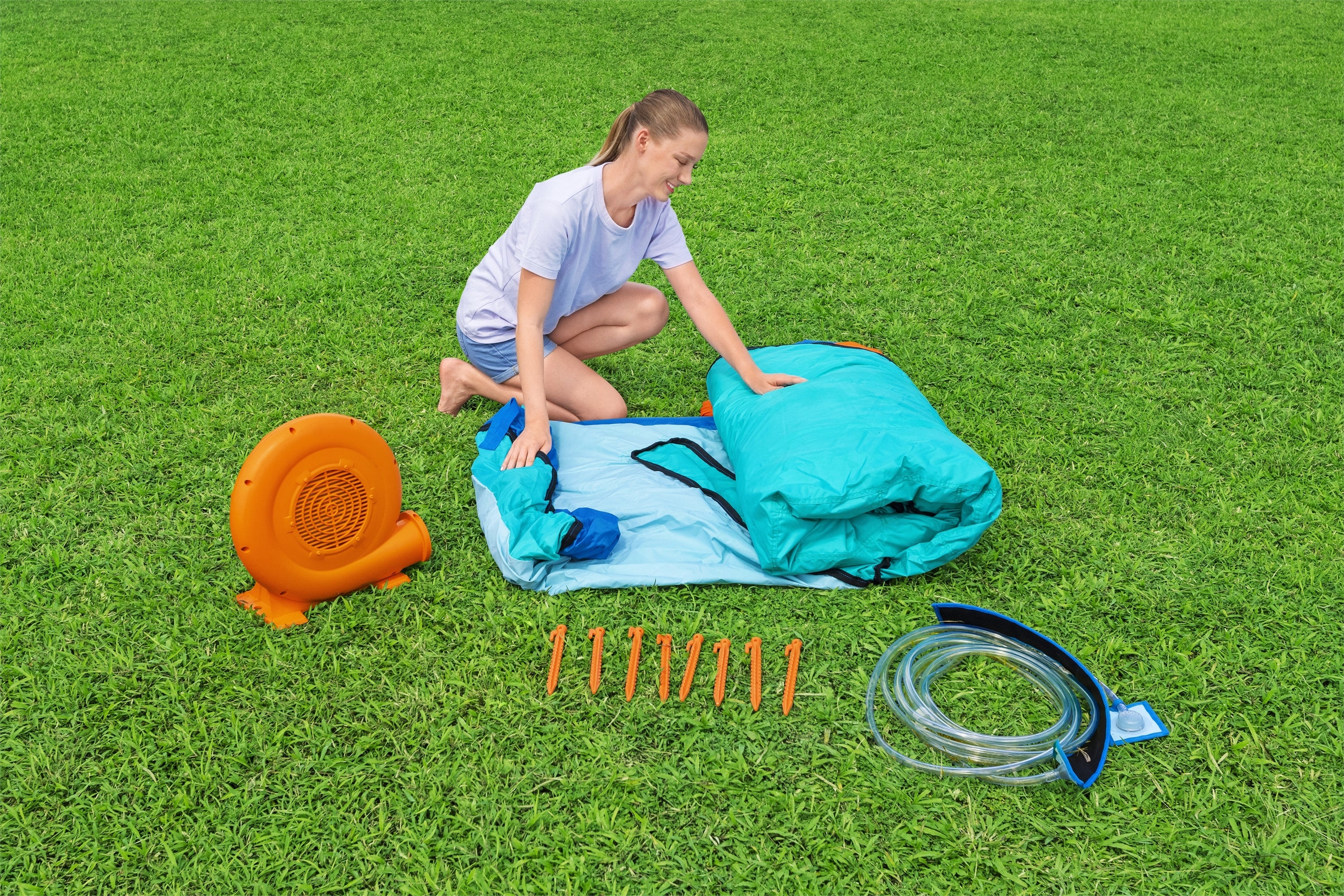 H2OGO! HydroHangout Kids Inflatable Water Park 8'5"