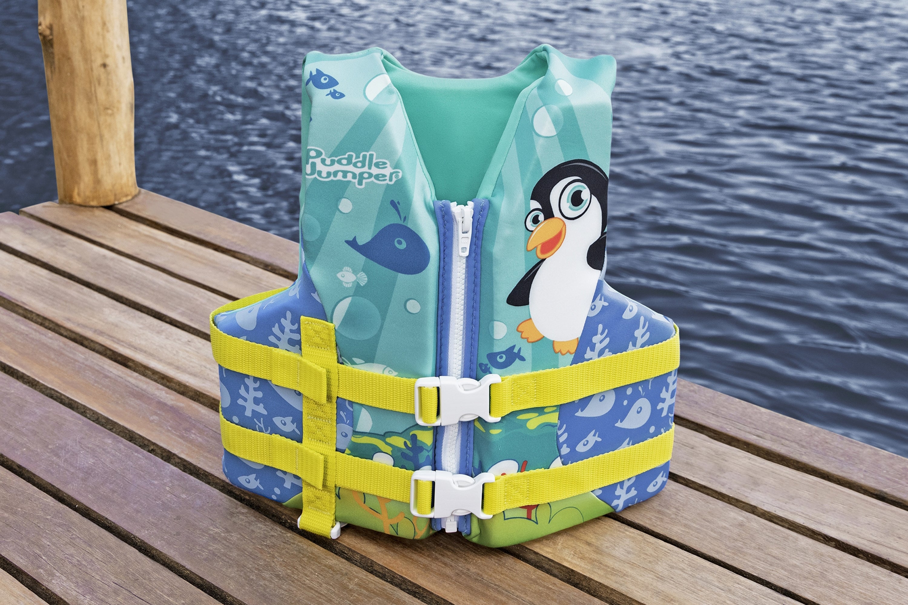 Gilet de sauvetage imperméable en tissu Puddle Jumper pour enfants