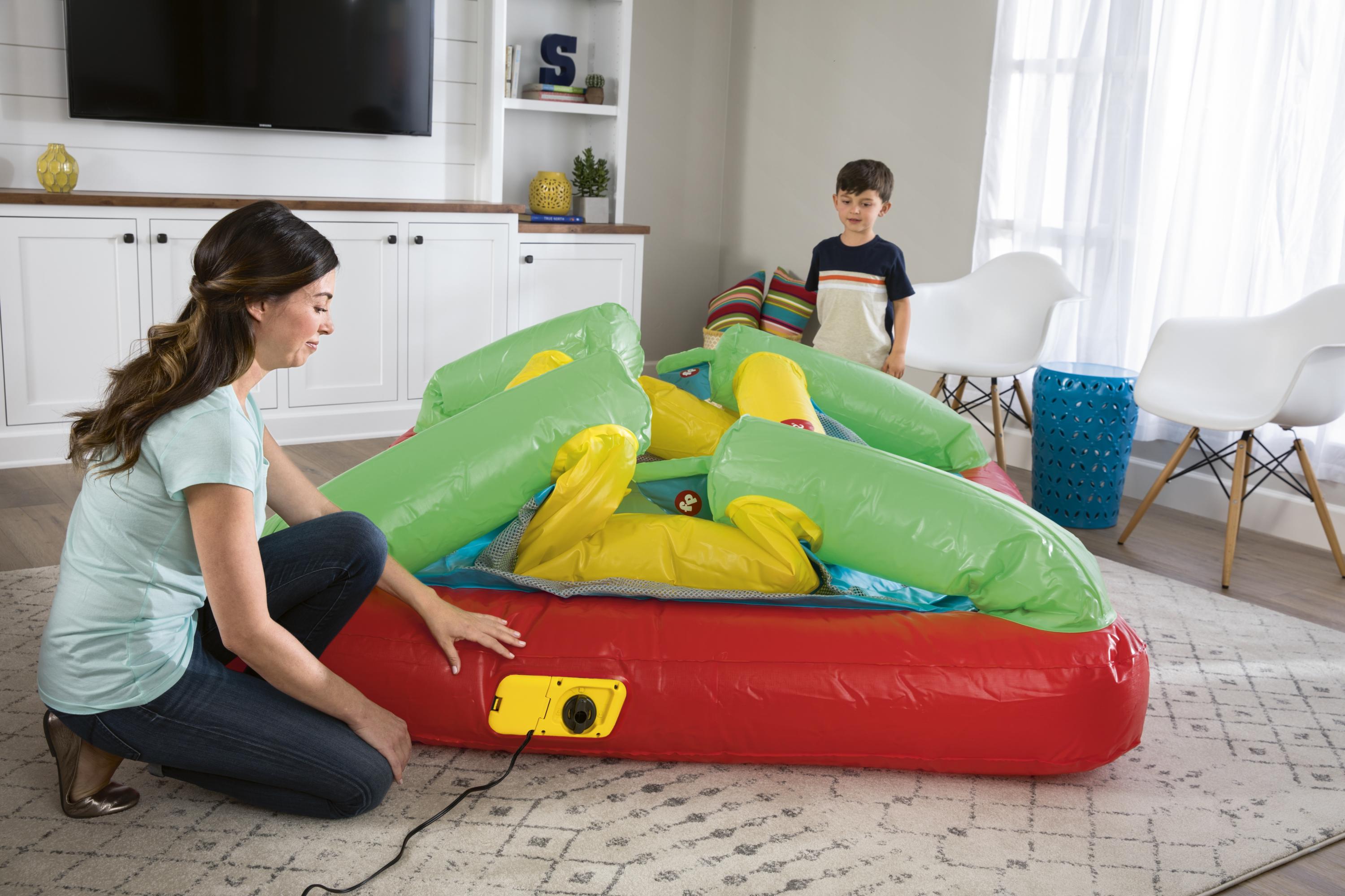 Fisher-Price Bouncesational Bouncer with Built-in Pump, Ages 3+