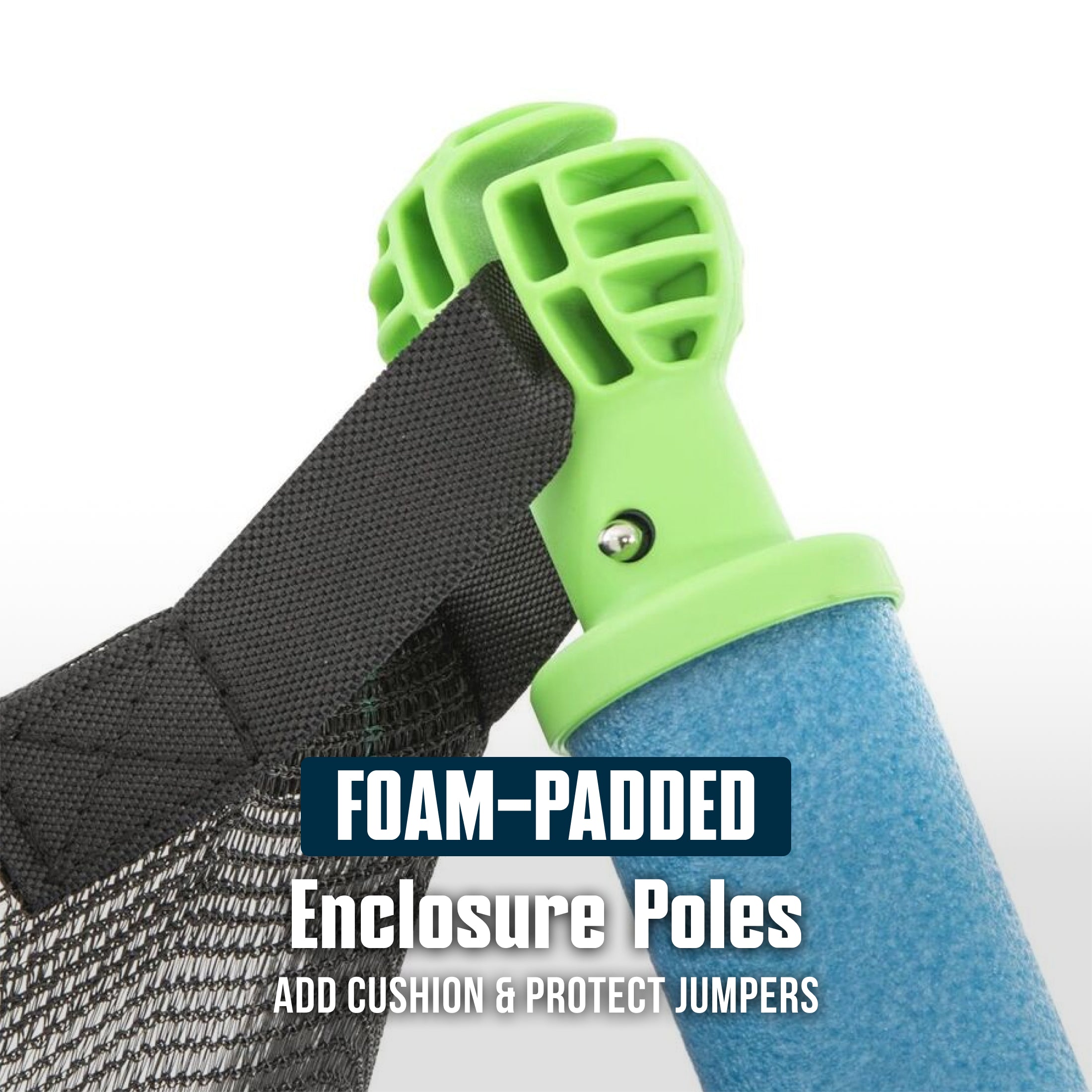 Trampoline d'extérieur Bestway Xtreme Air de 3,66 m (12 pi) pour enfants et adultes, filet de sécurité sans espace, poteaux rembourrés en mousse