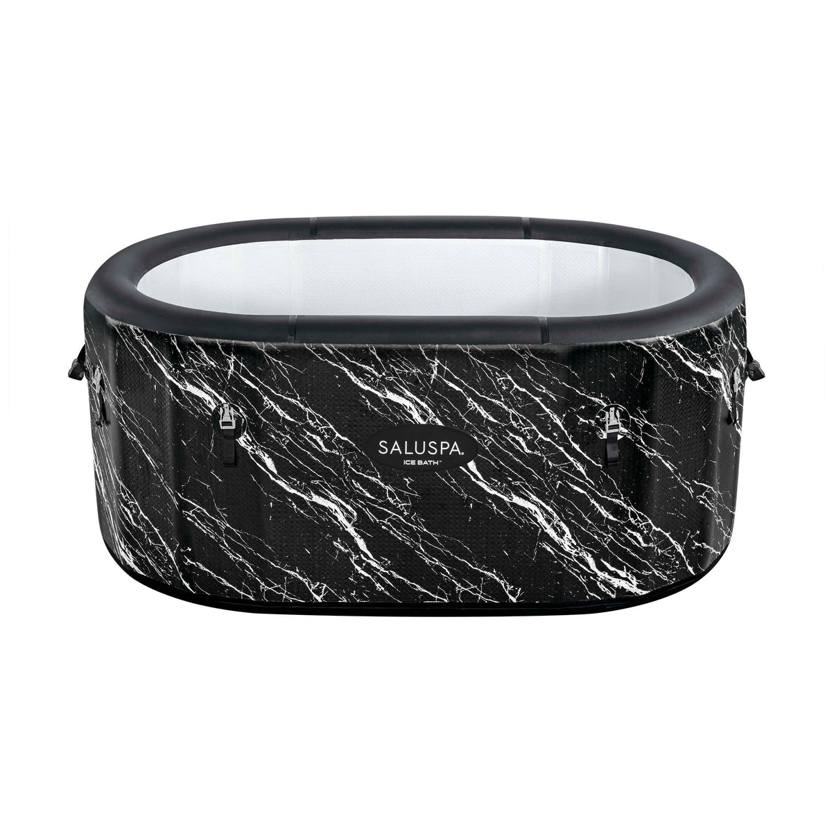 SaluSpa 60" x 36" x 28" Glacial Dip FortiFiber Cold Plunge Tub Liner Replacement, Black