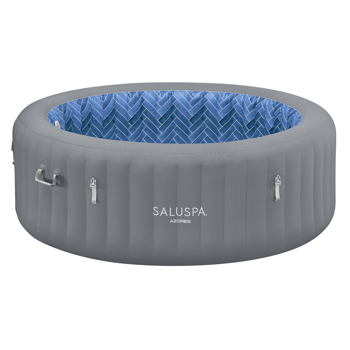 Saluspa 74" x 26" Azores EnergySense Blue Herringbone Hot Tub Liner Replacement, Brown