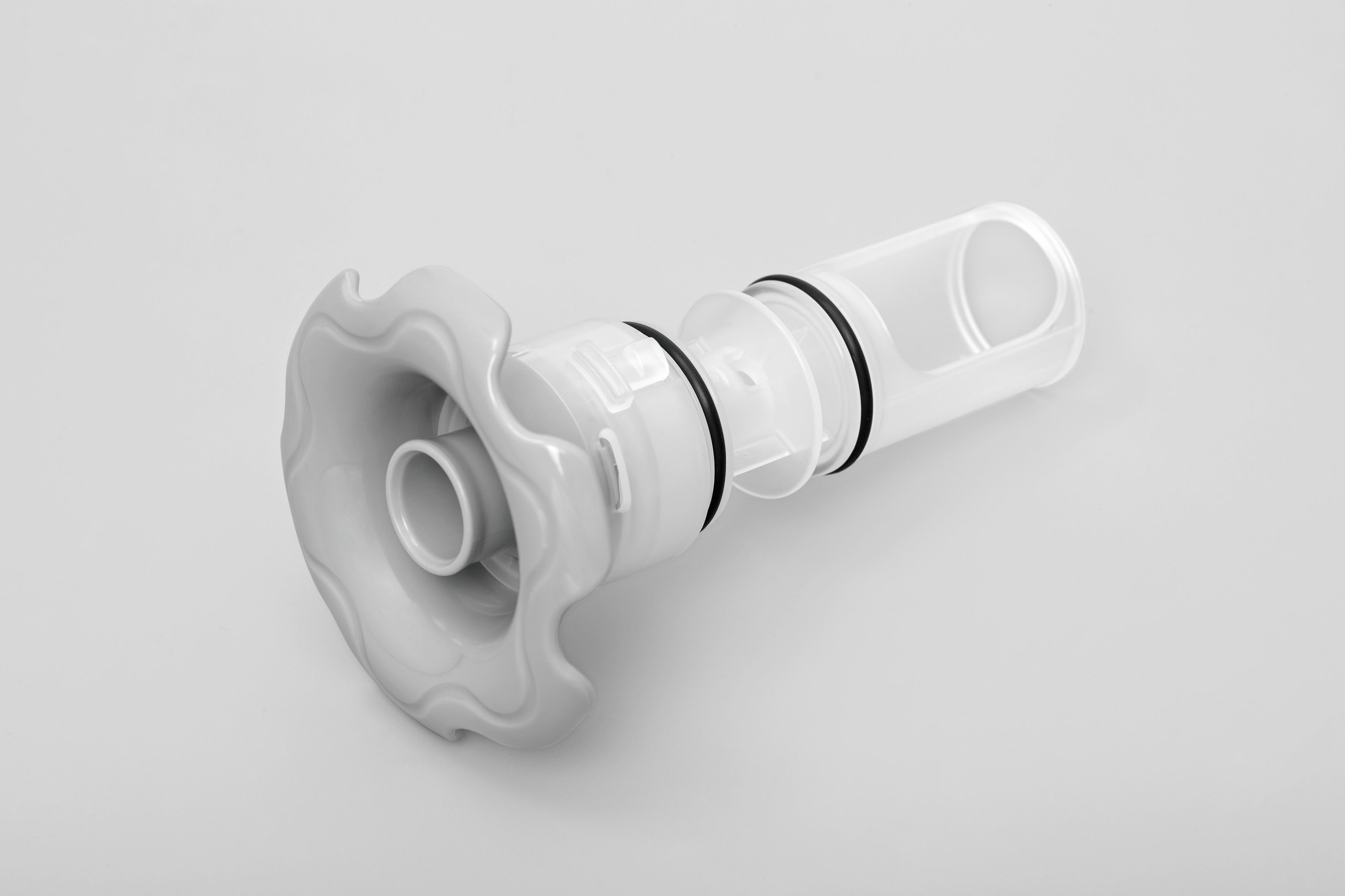 SaluSpa HydroJet and HydroJet Pro Hot Tub Spa Nozzle Replacement, White