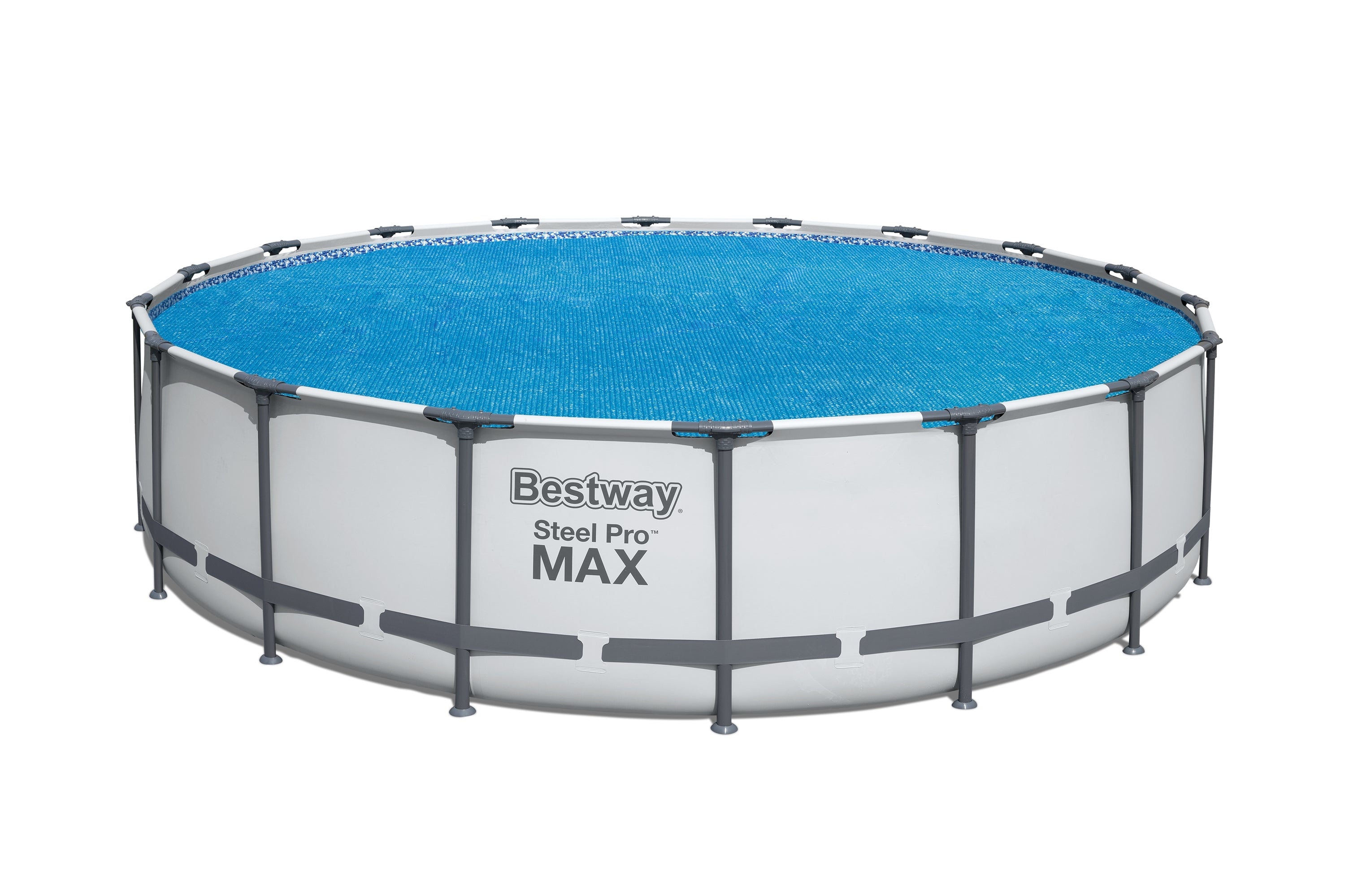 Couverture solaire ronde Bestway pour piscines hors sol de 18 pieds