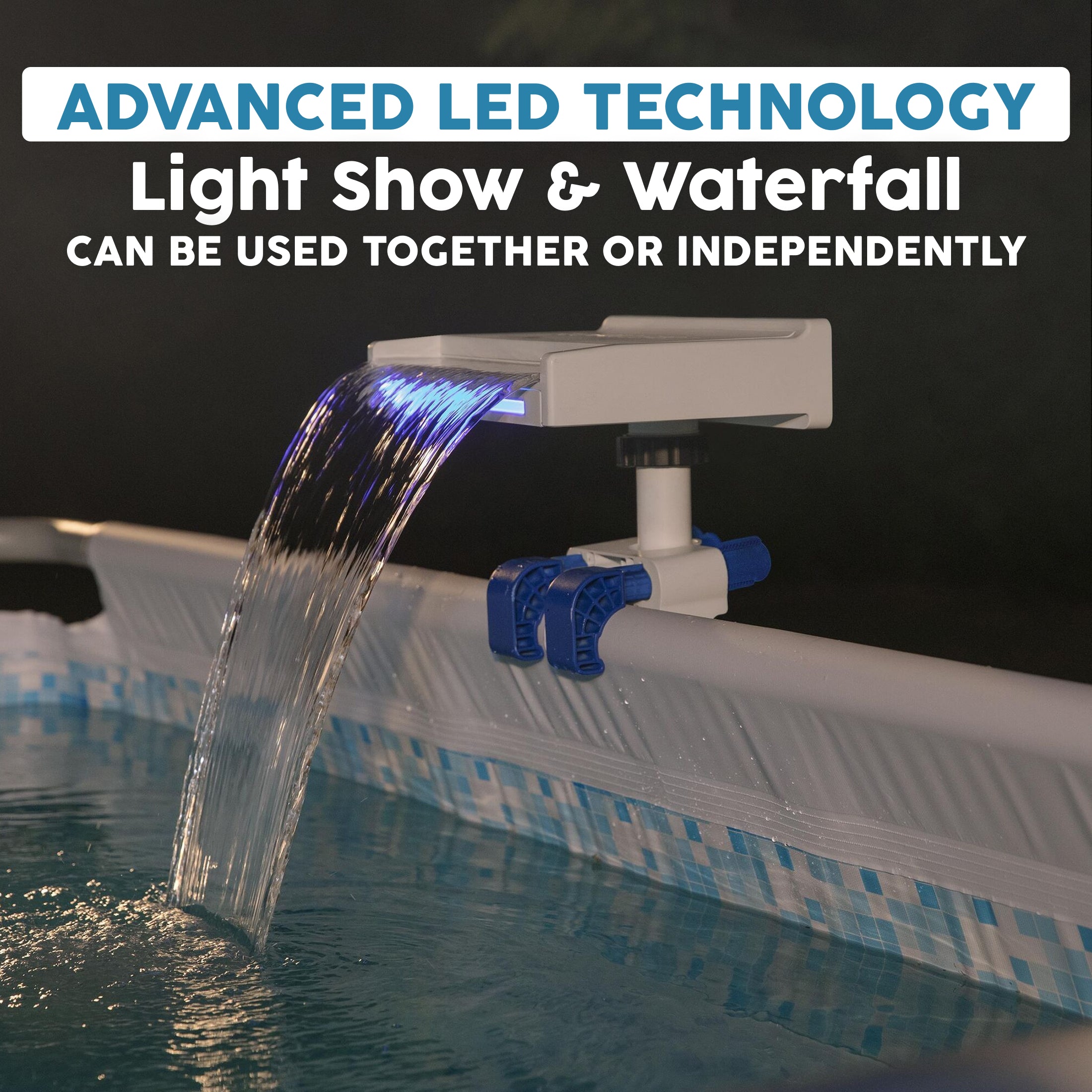 Cascade de piscine LED apaisante Bestway