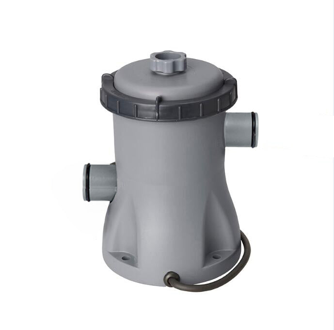 Flowclear 1,000 gal. Cartridge Filter Pump Body Replacement, Gray