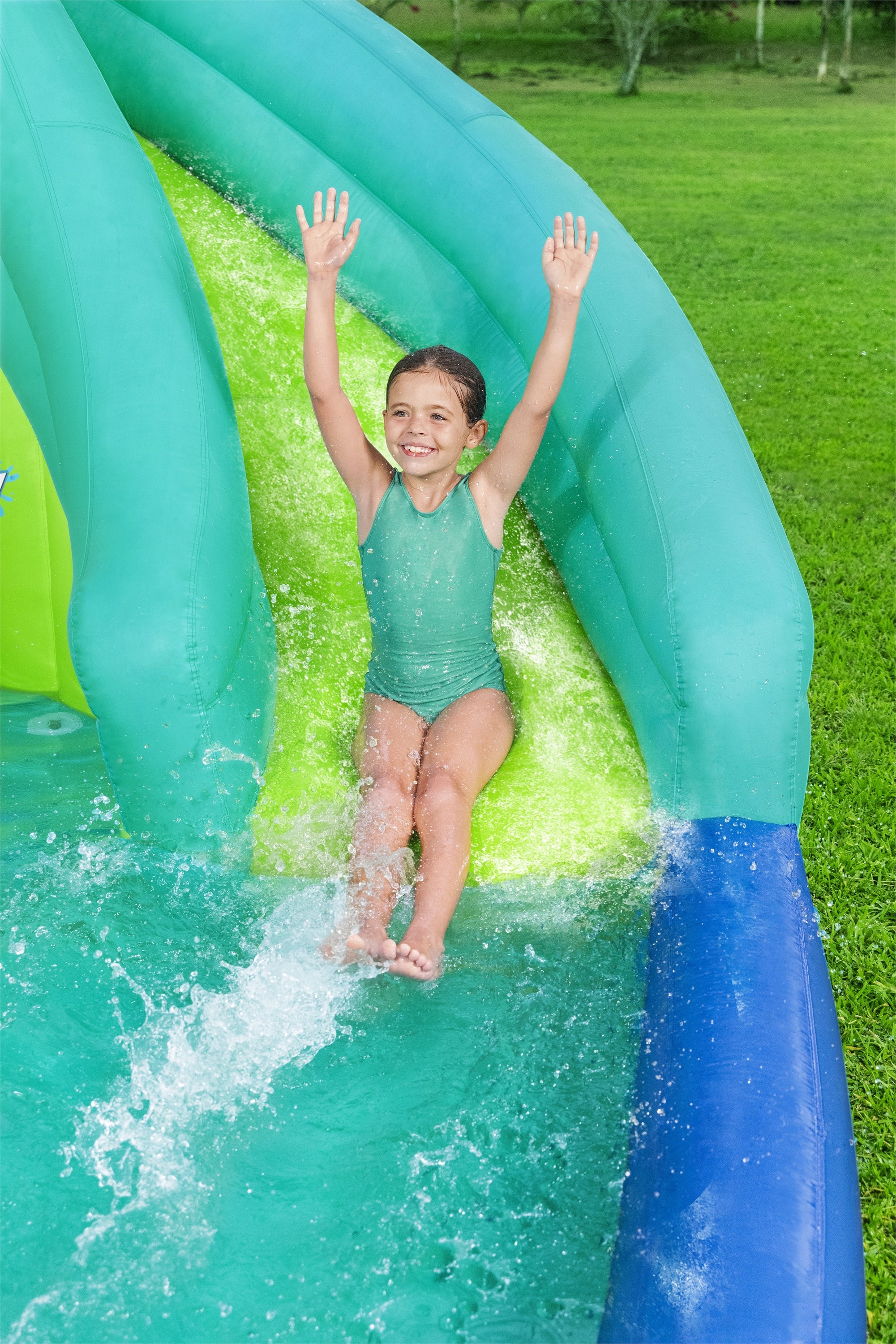 H2OGO! HydroHangout Kids Inflatable Water Park 8'5"