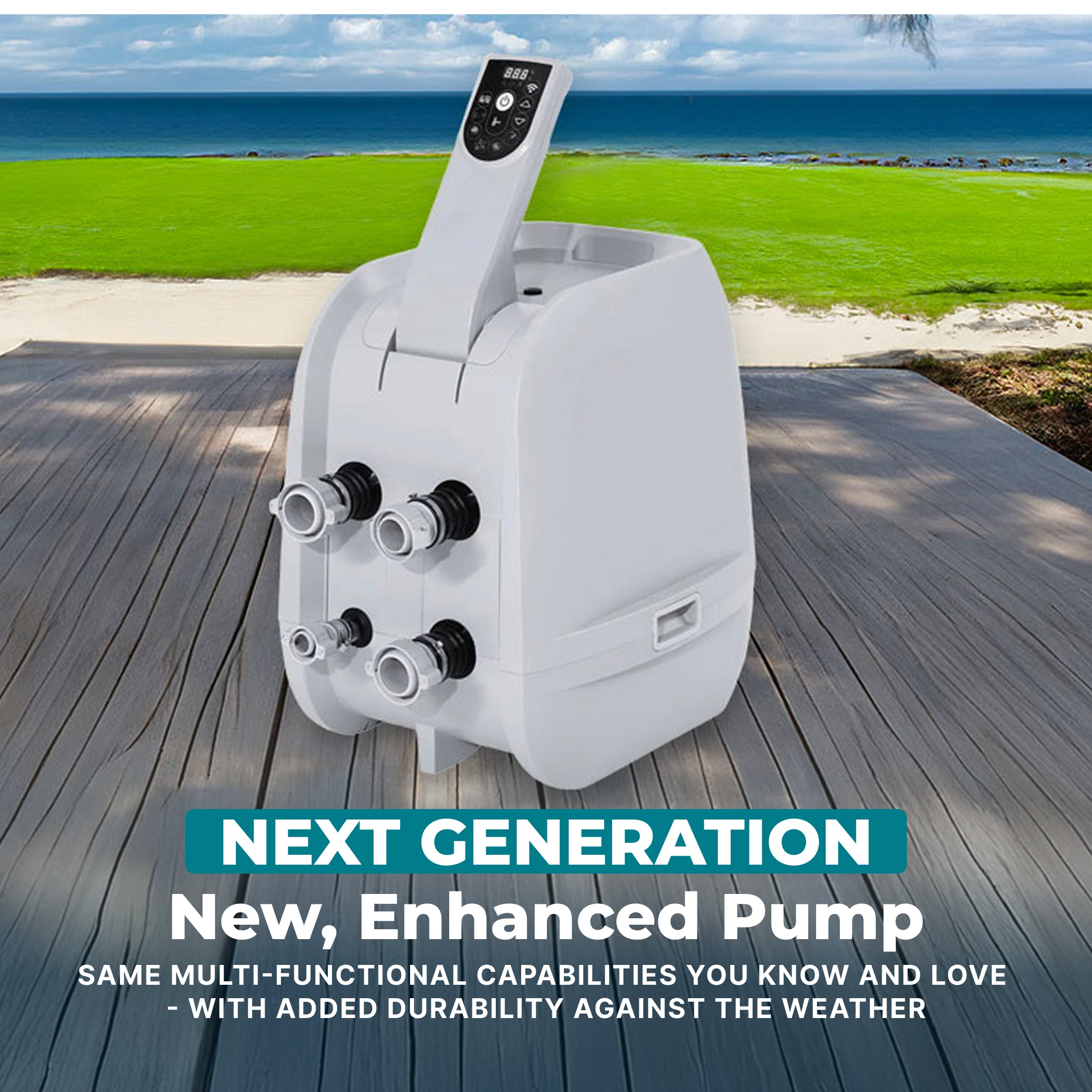 Bomba de calefacción inteligente para jacuzzi SaluSpa HydroJet Pro con control por aplicación