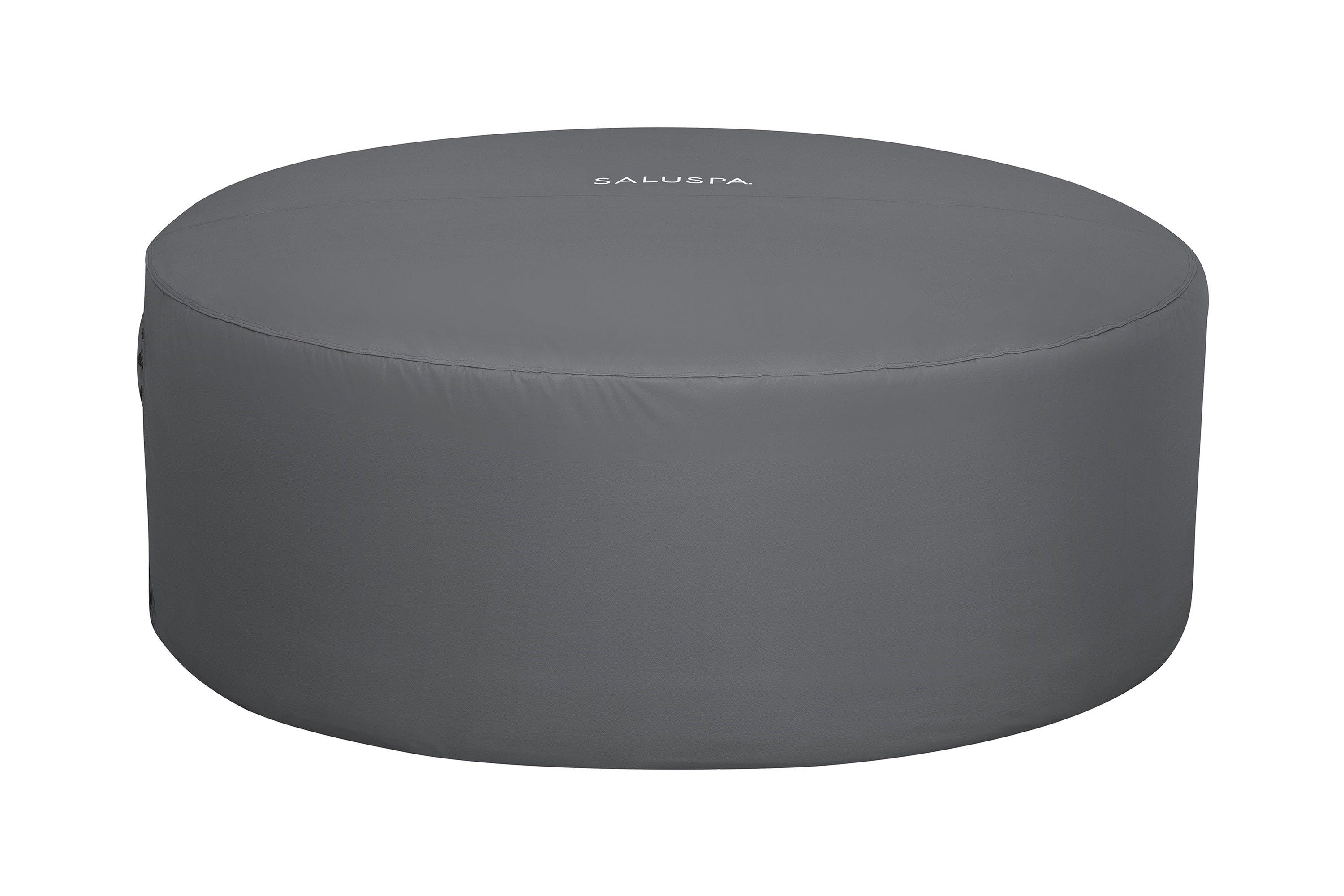 SaluSpa 67" x 26" Round EnergySense Inflatable Hot Tub Cover, Gray