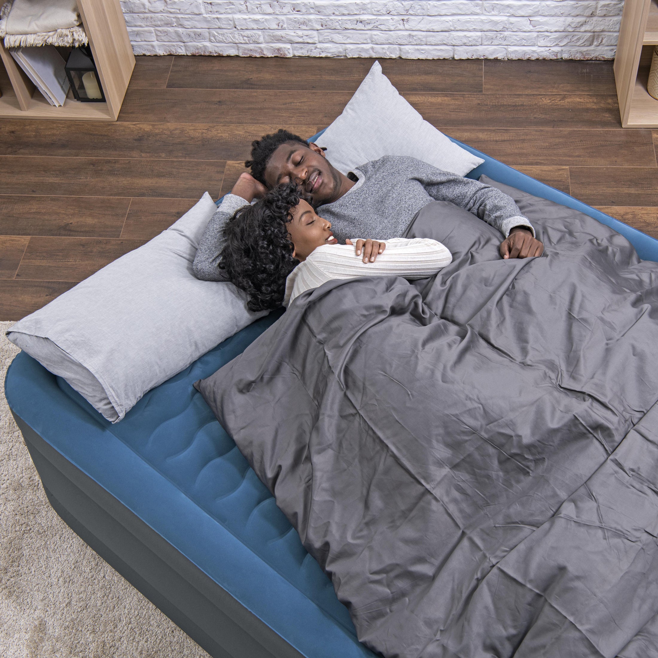 Bestway Tough Guard Air Mattress Queen 18" with Built-in AC Pump