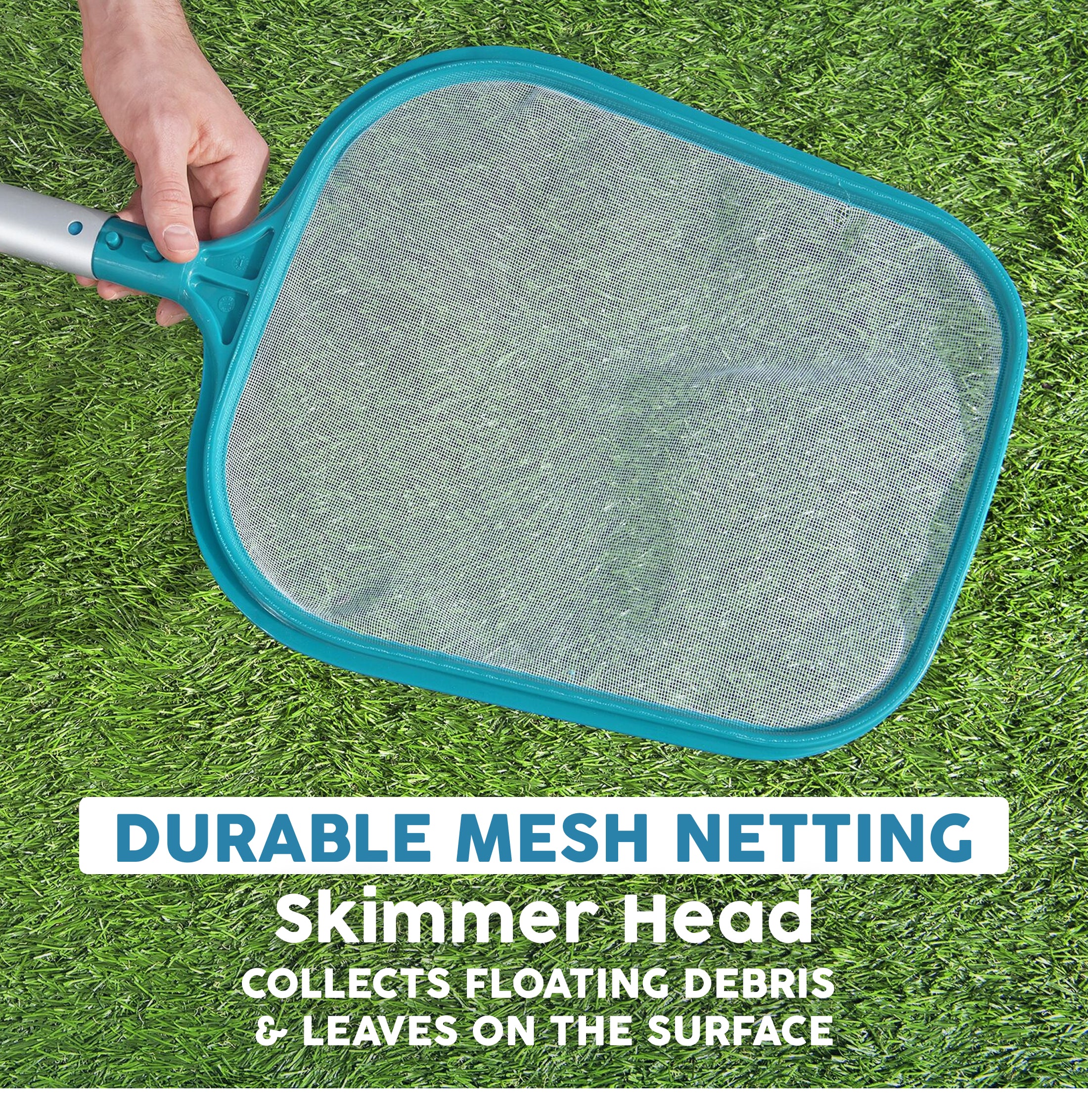 Kit de mantenimiento de piscinas Bestway AquaClean con aspiradora y skimmer