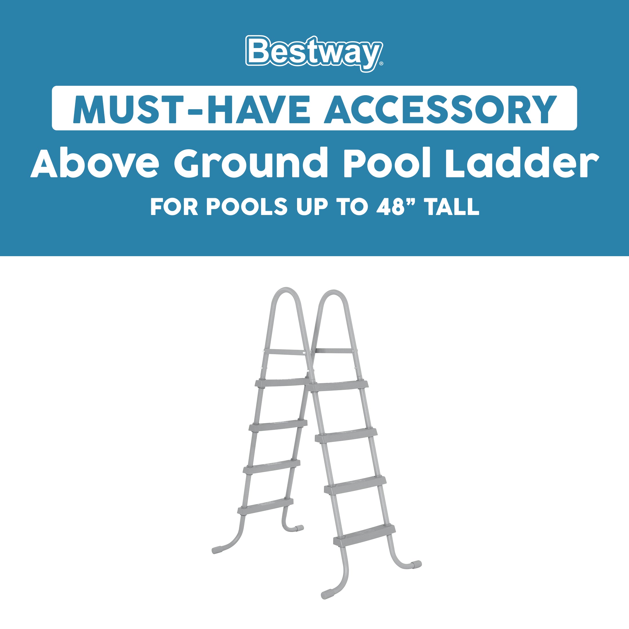 Bestway Above Ground Pool Ladder 48"