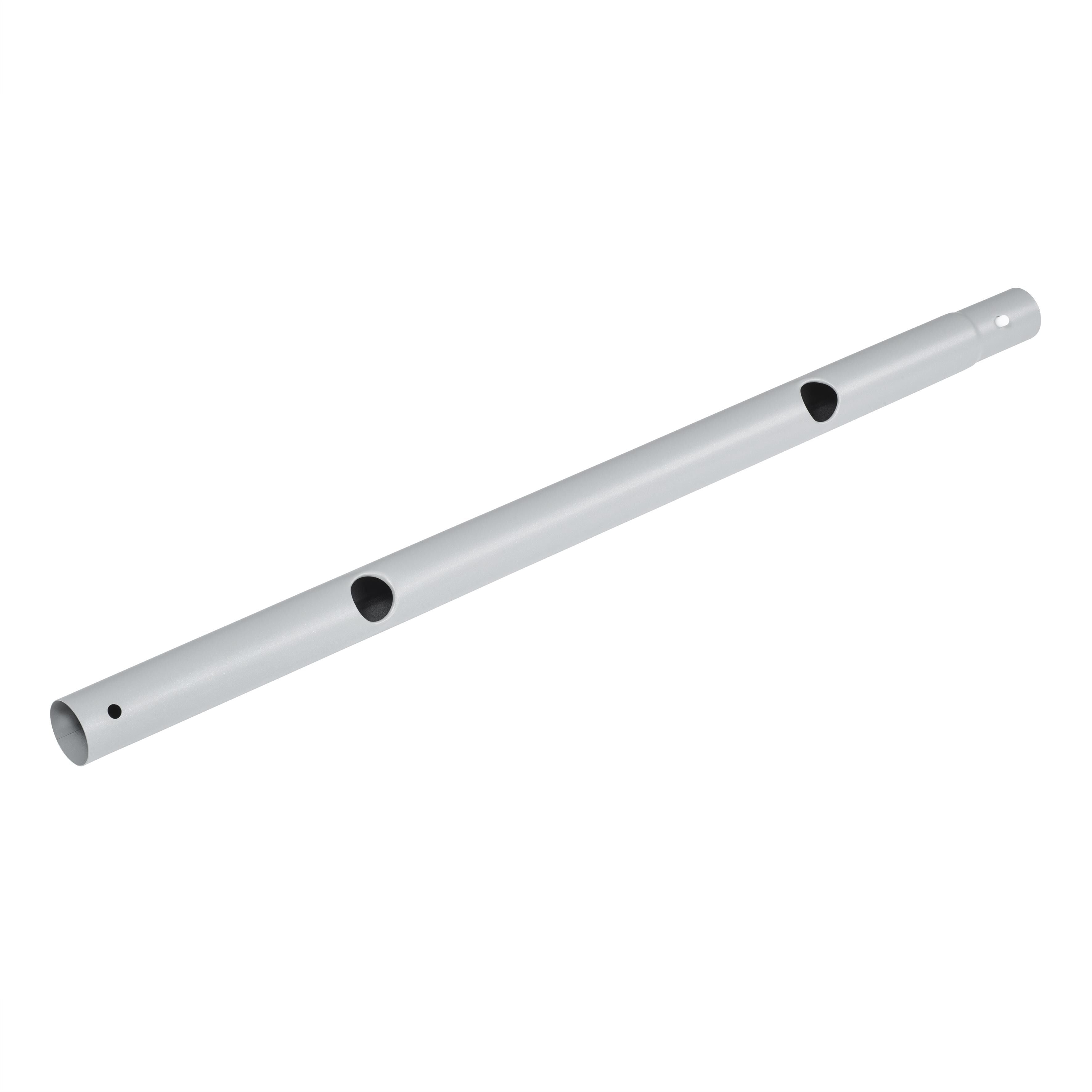 Coleman Power Steel 26' x 12' x 52" Oval Above Ground Pool Top Rail B Replacement, Light Gray