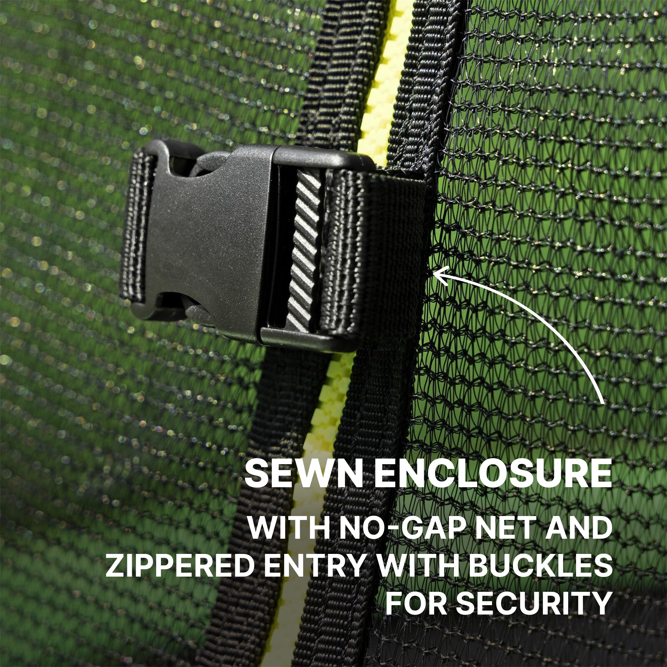 Trampoline d'extérieur Bestway Xtreme Air de 2,4 m (8 pi), filet de sécurité sans espace, acier antirouille, installation rapide