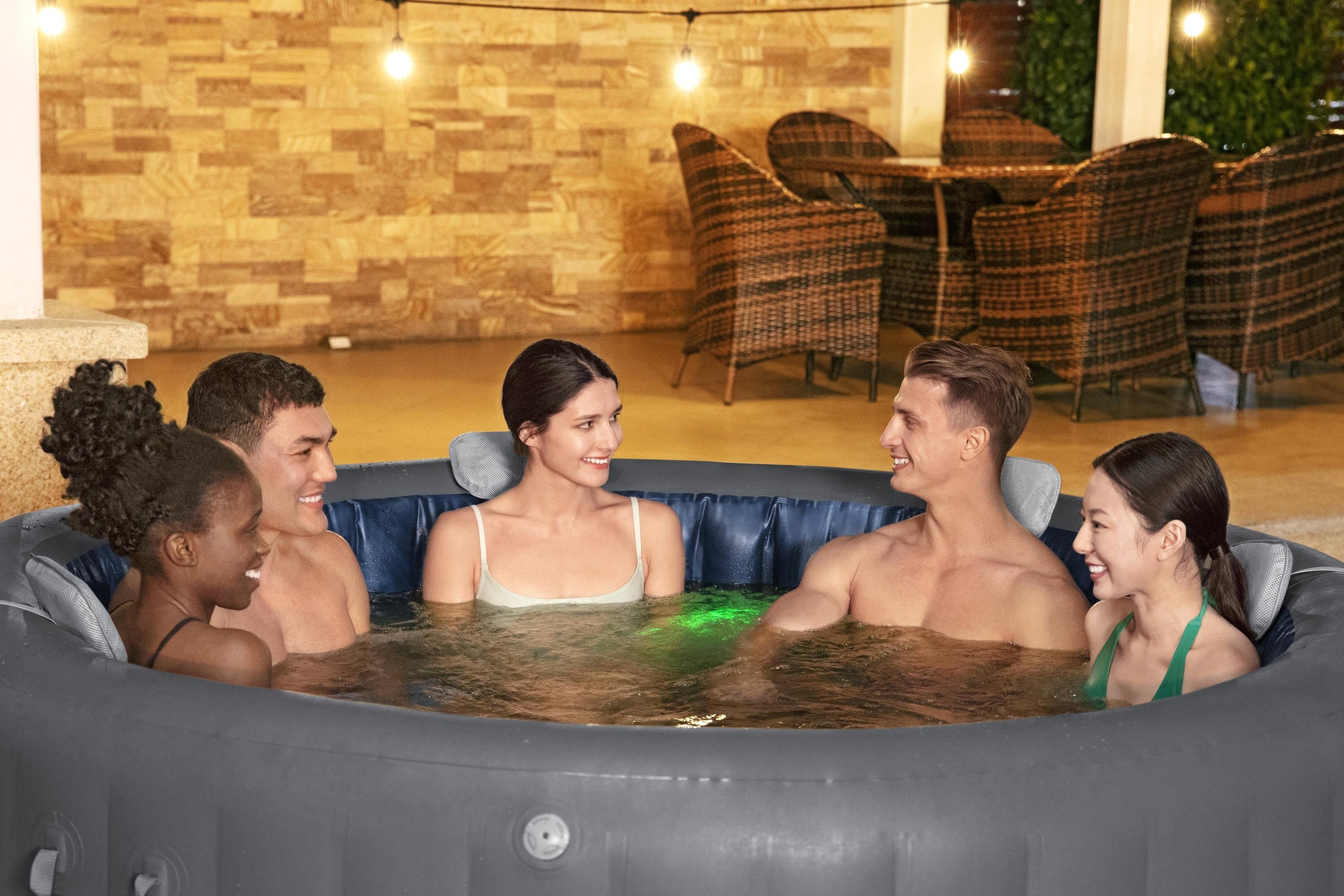 Lampe LED blanche pour spa gonflable SaluSpa