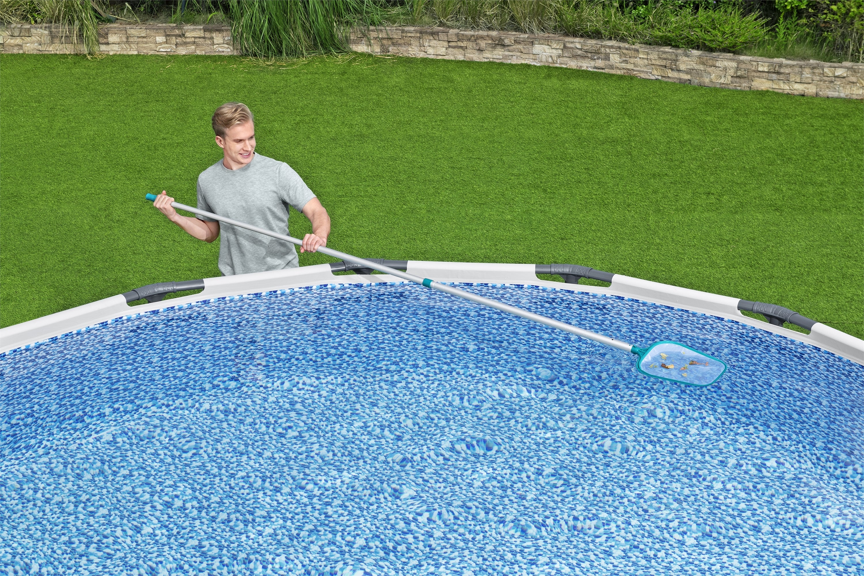 Bestway AquaClean Pool Maintenance Kit with Vacuum and Skimmer