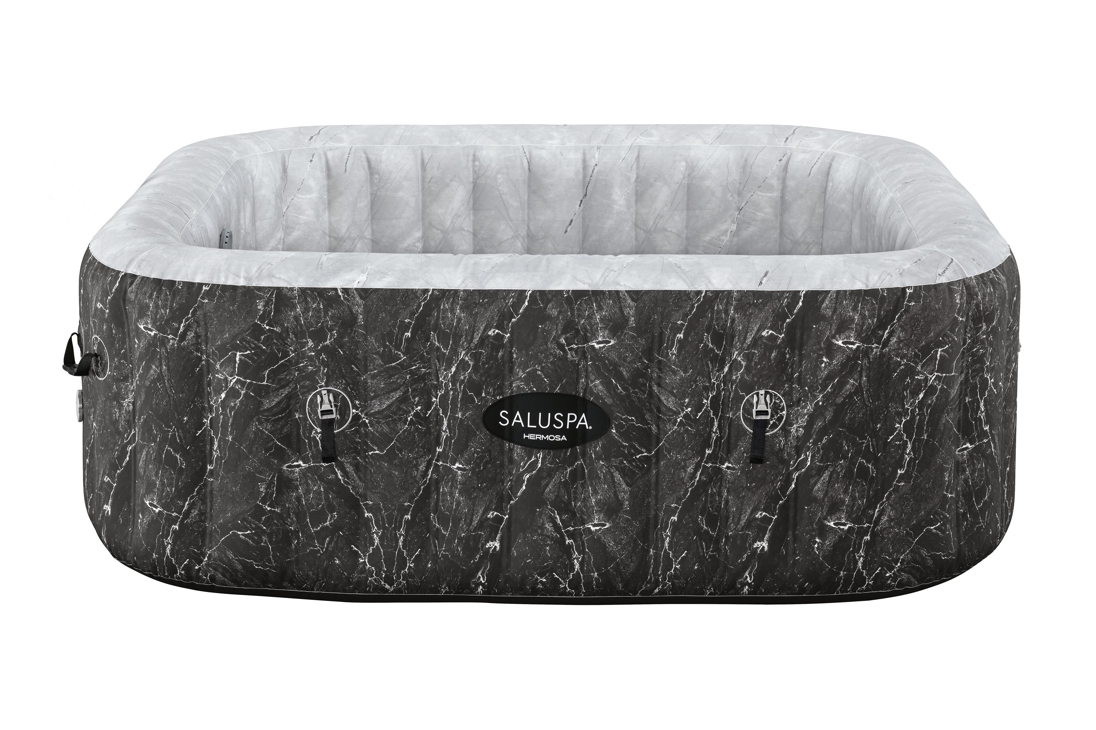 Revêtement de spa Hermosa MaxHold EnergySense UltraFit Smart AirJet 79 po x 79 po x 28 po / 2,01 m x 2,01 m x 71 cm