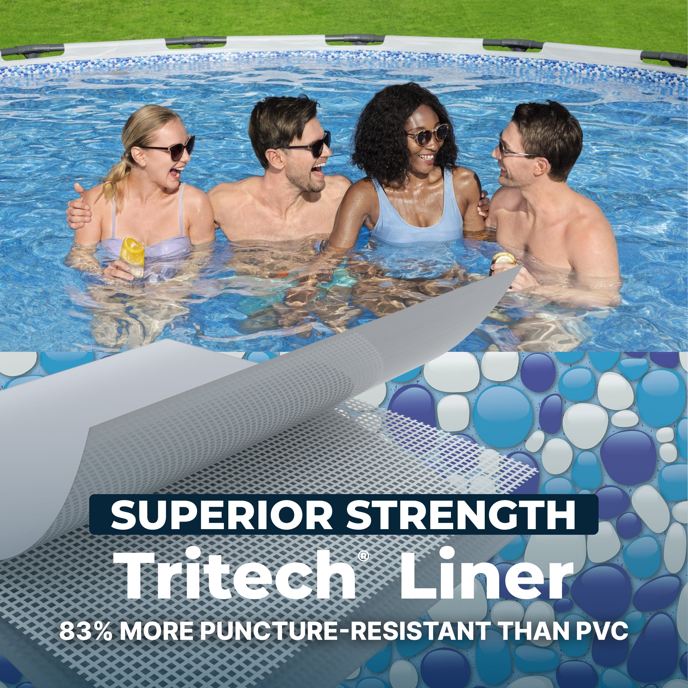 Bestway Steel Pro MAX 15' x 48" Above Ground Pool Set