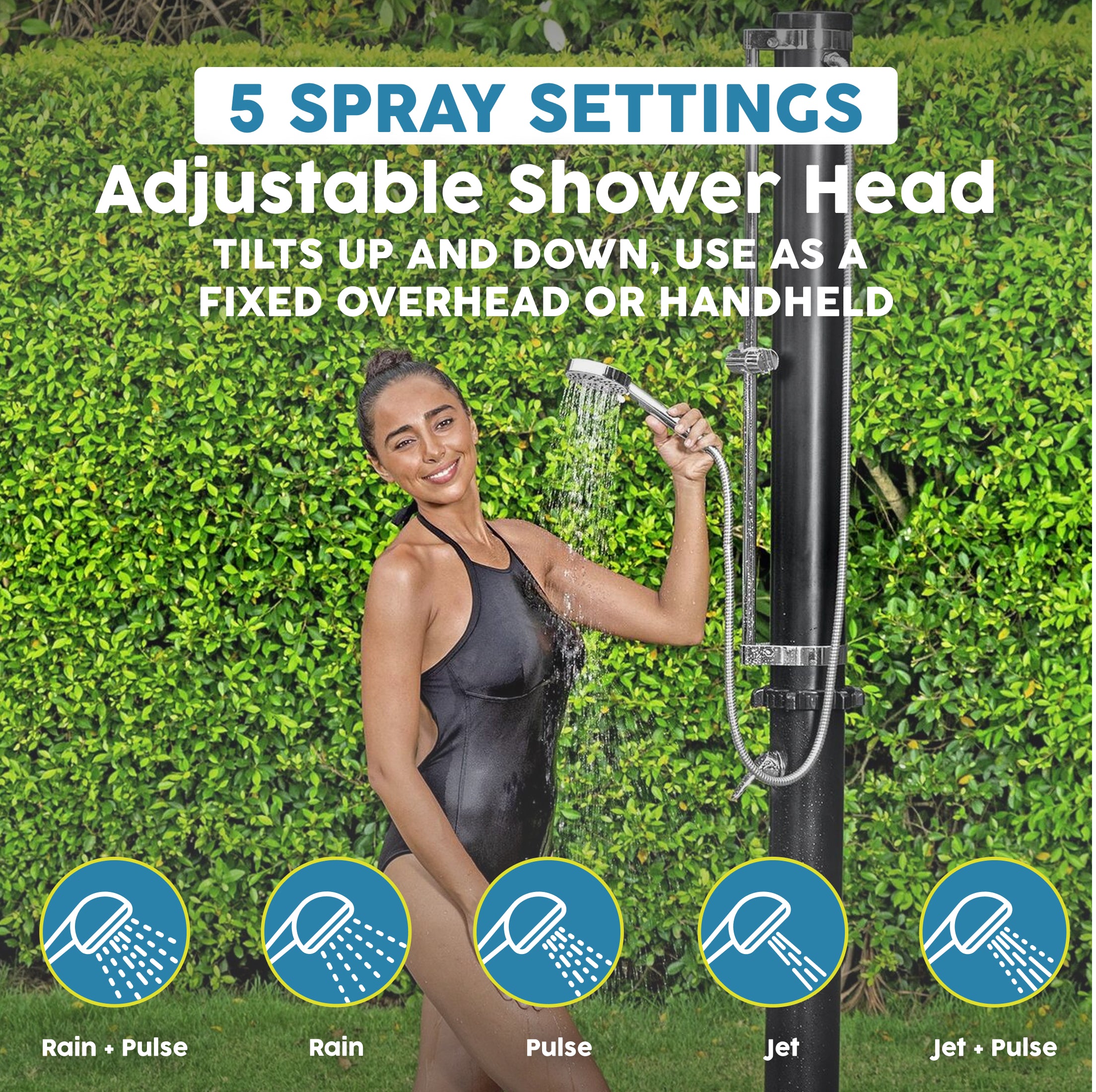 Bestway SolarFlow 5.2 Gal. Outdoor Shower