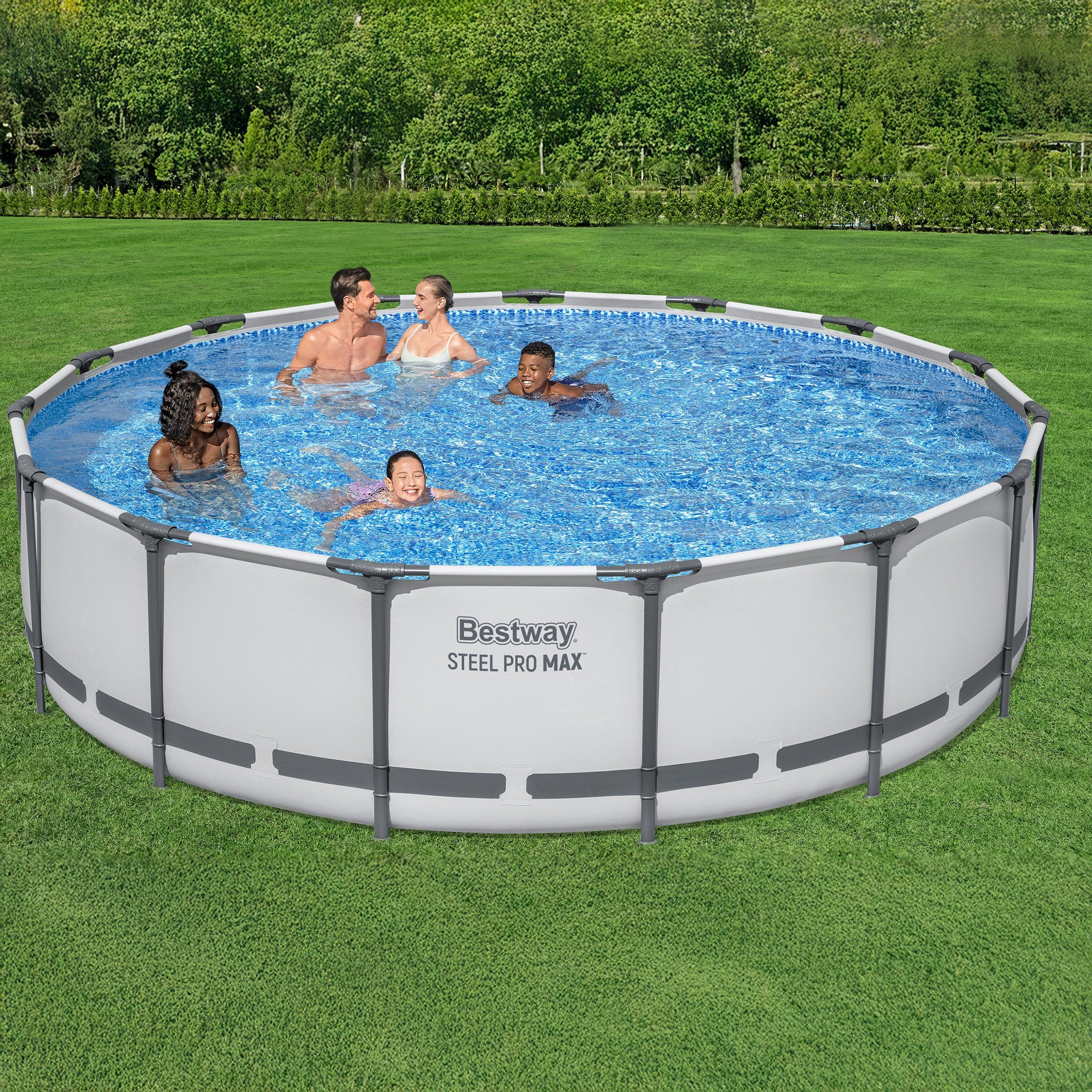 Bestway Steel Pro MAX Above Ground Pool Set 15' x 42"