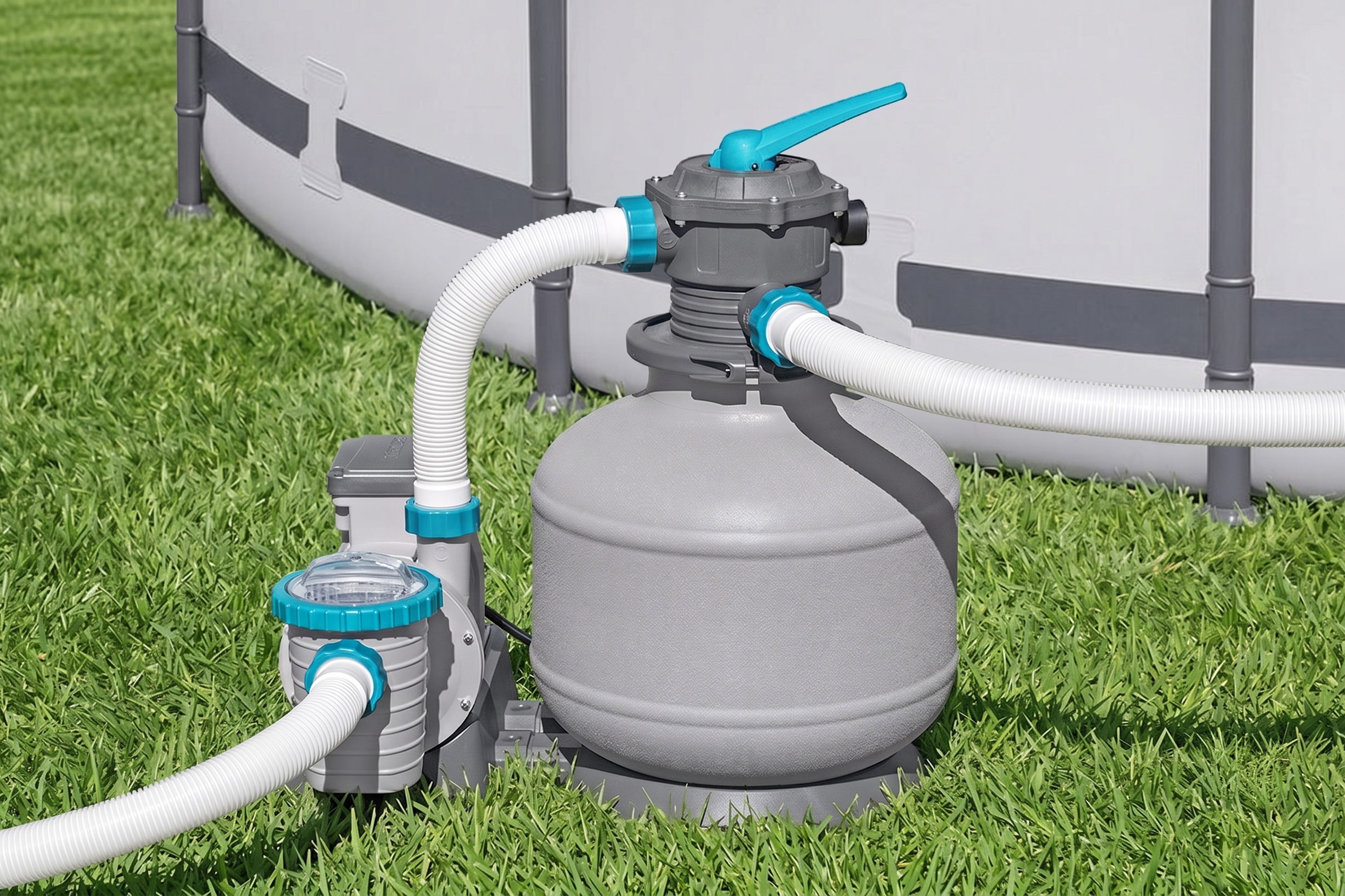 Bestway 3,000 gal. Above Ground Pool Sand Filter Pump