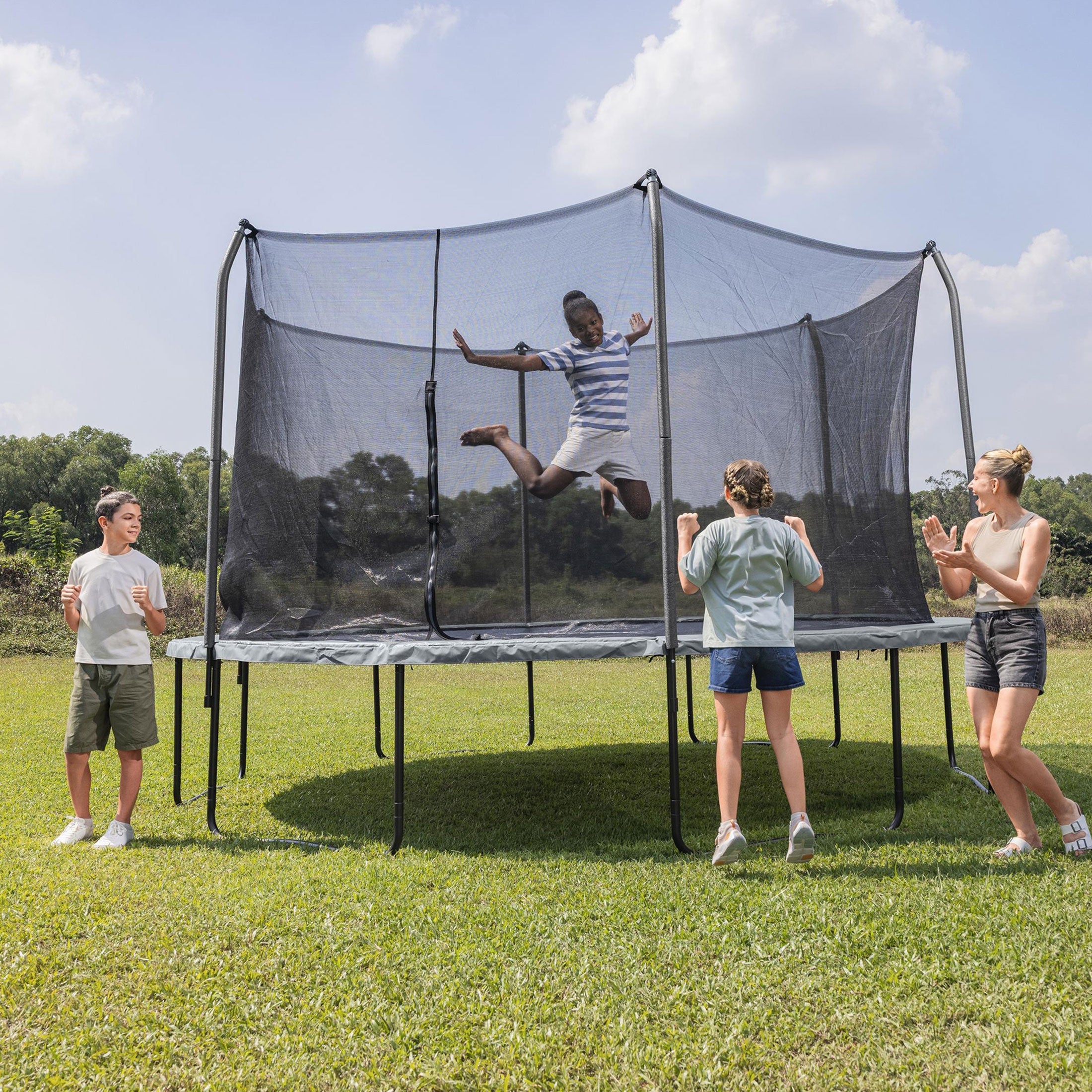 Bestway Xtreme Air 14' Kids Outdoor Trampoline
