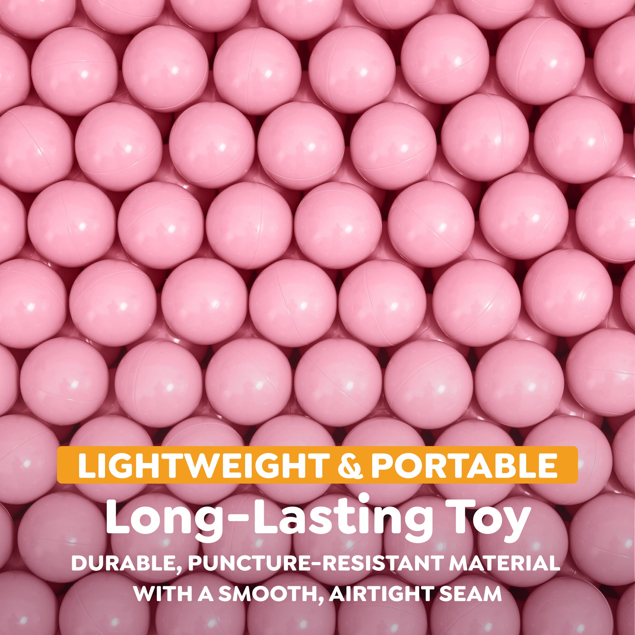 Bestway 250 Play Balls, Light Pink