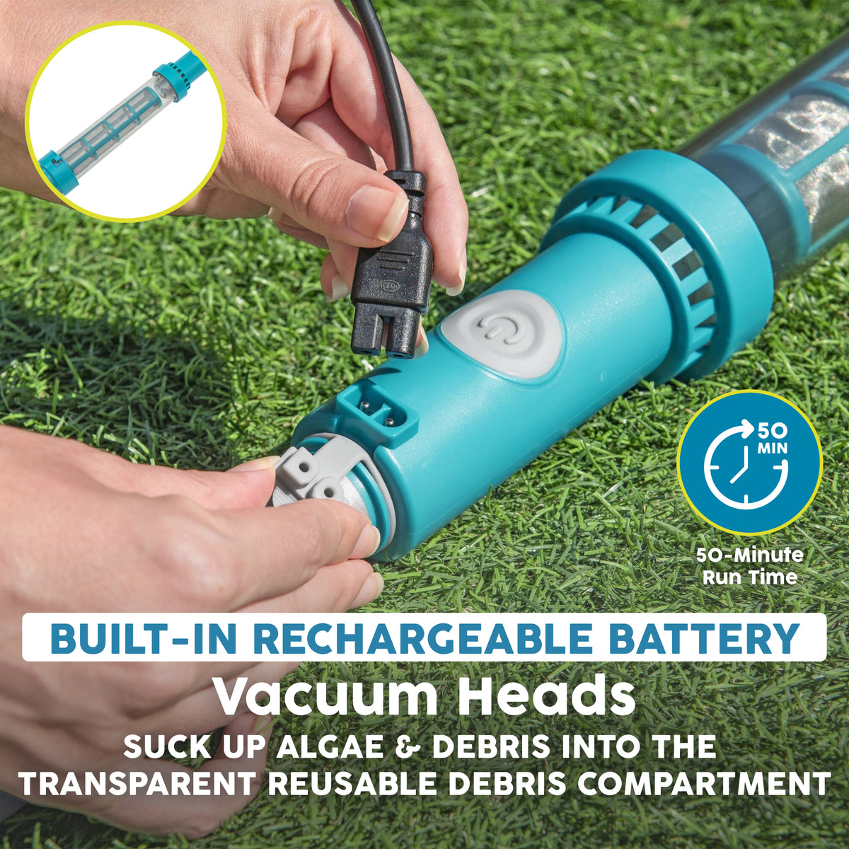 Bestway AquaSurge Pool Maintenance Kit with Vacuum and Skimmer