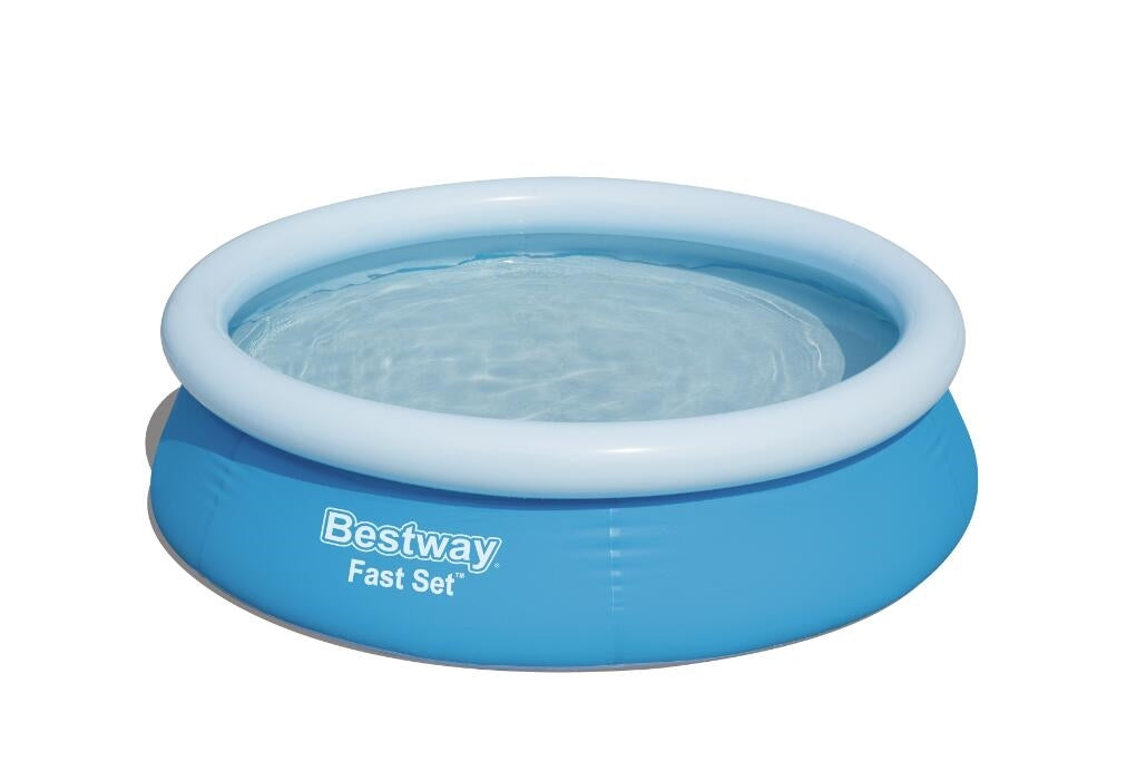 Fast Set 10' x 26" Round Above Ground Pool Liner Replacement, Blue